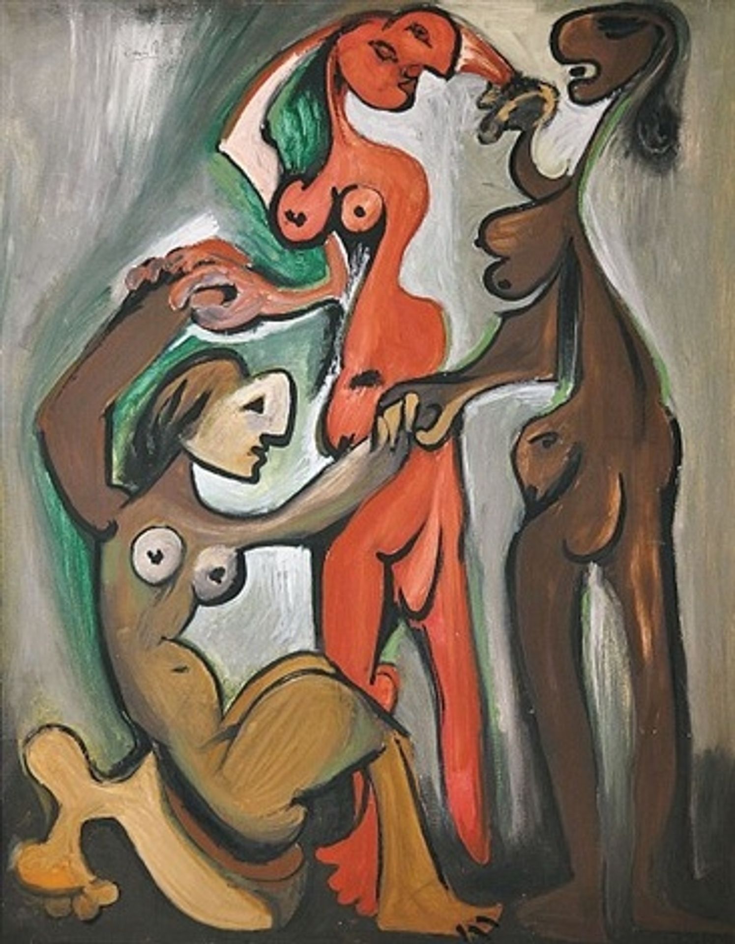 Tři Grácie by Emil Filla