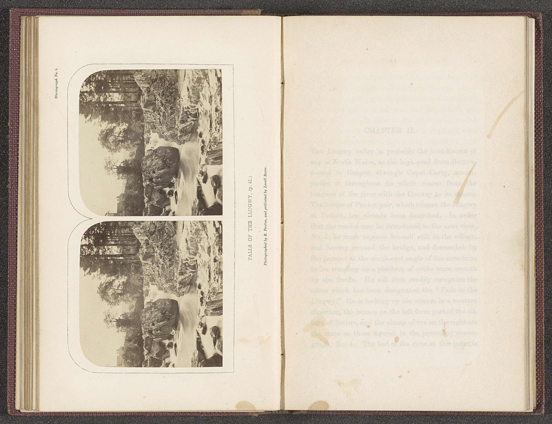 Falls of the Llugwy by Roger Fenton