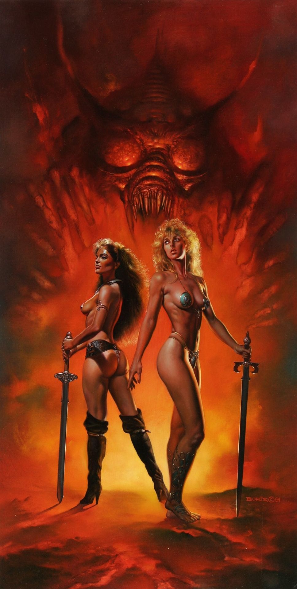 Cherufe by Boris Vallejo
