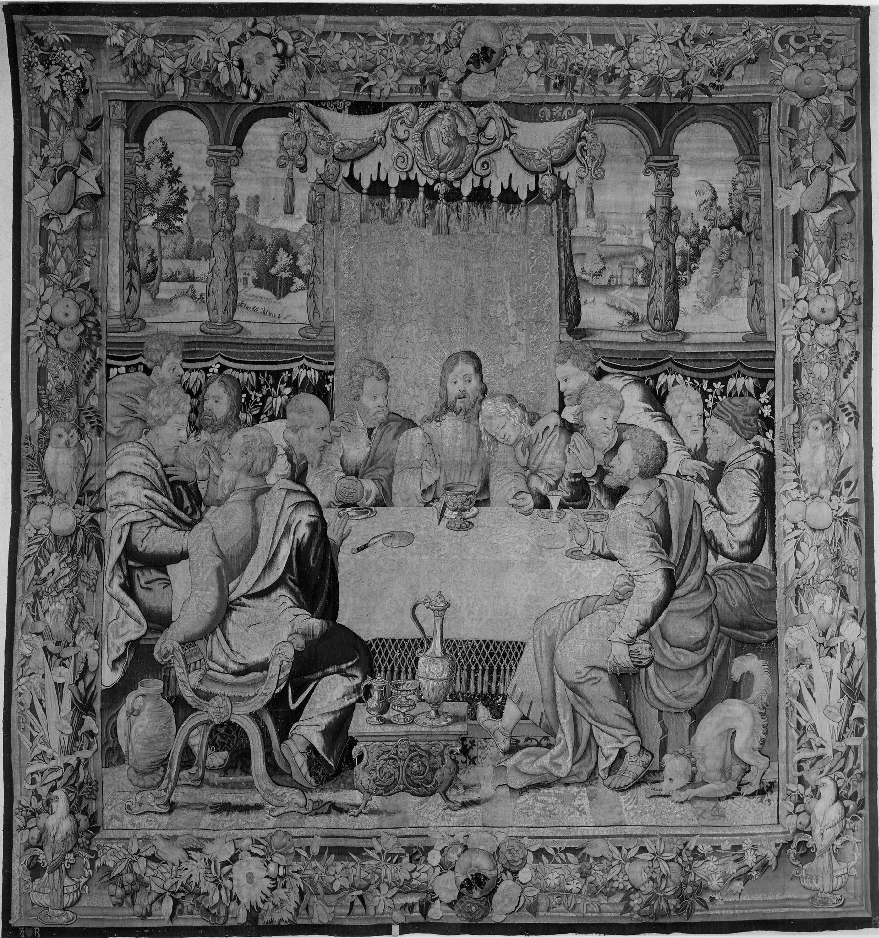 The Last Supper by Michiel Coxie (I)