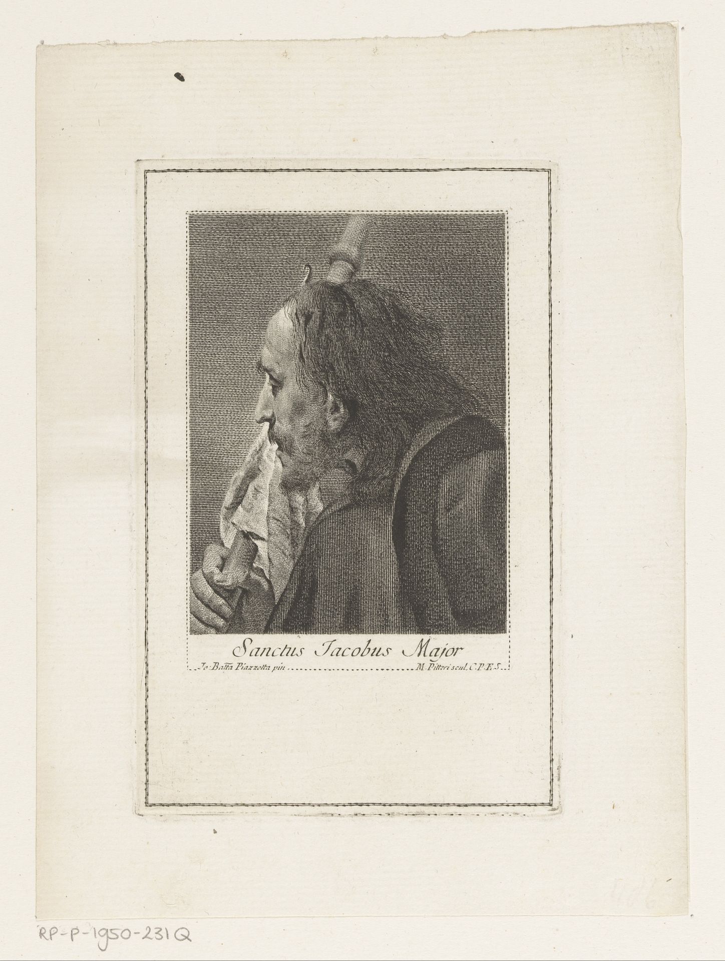 Apostel Jakobus de Meerdere by Giovanni Marco Pitteri