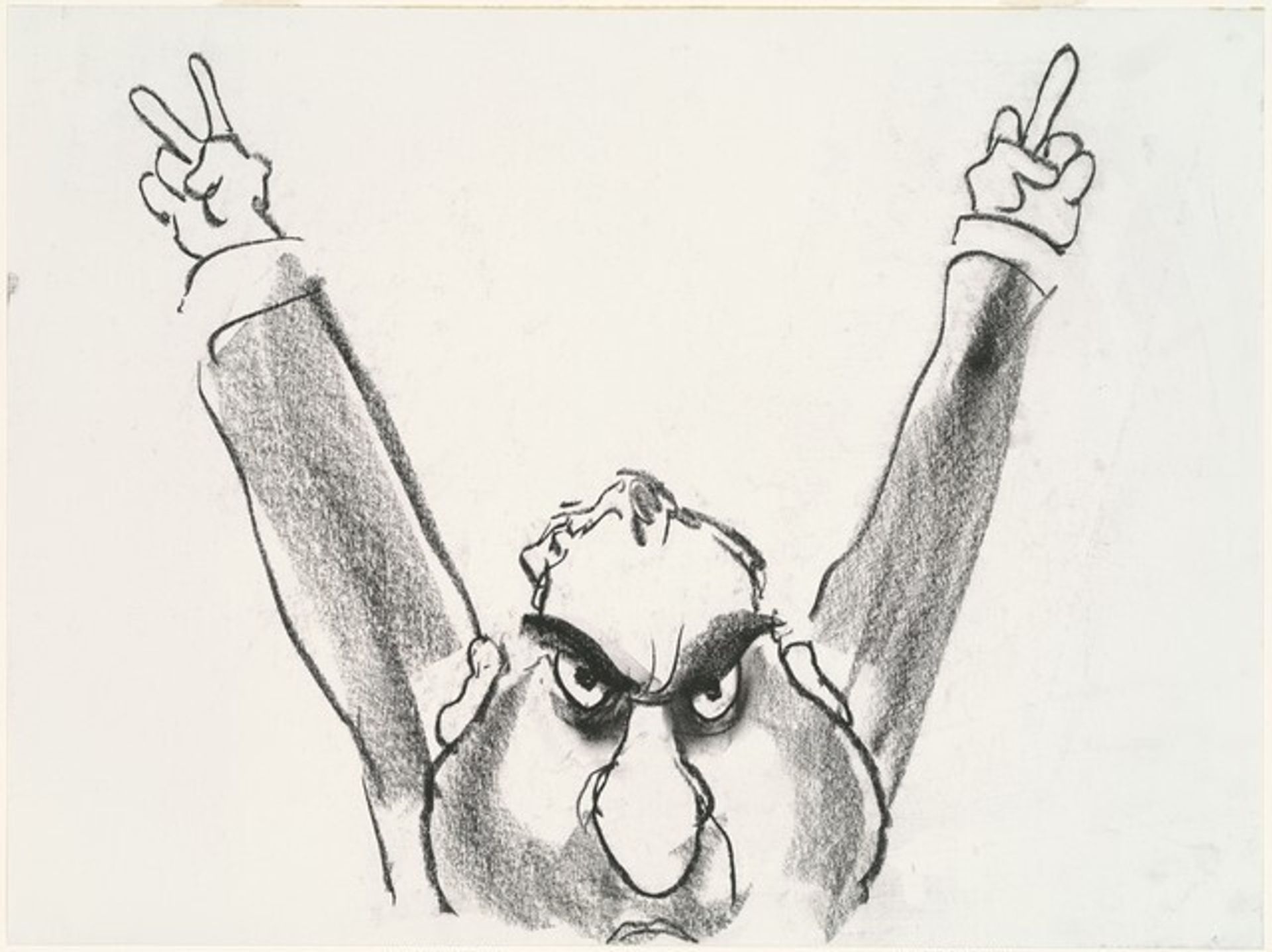 President Nixon by Pat Oliphant