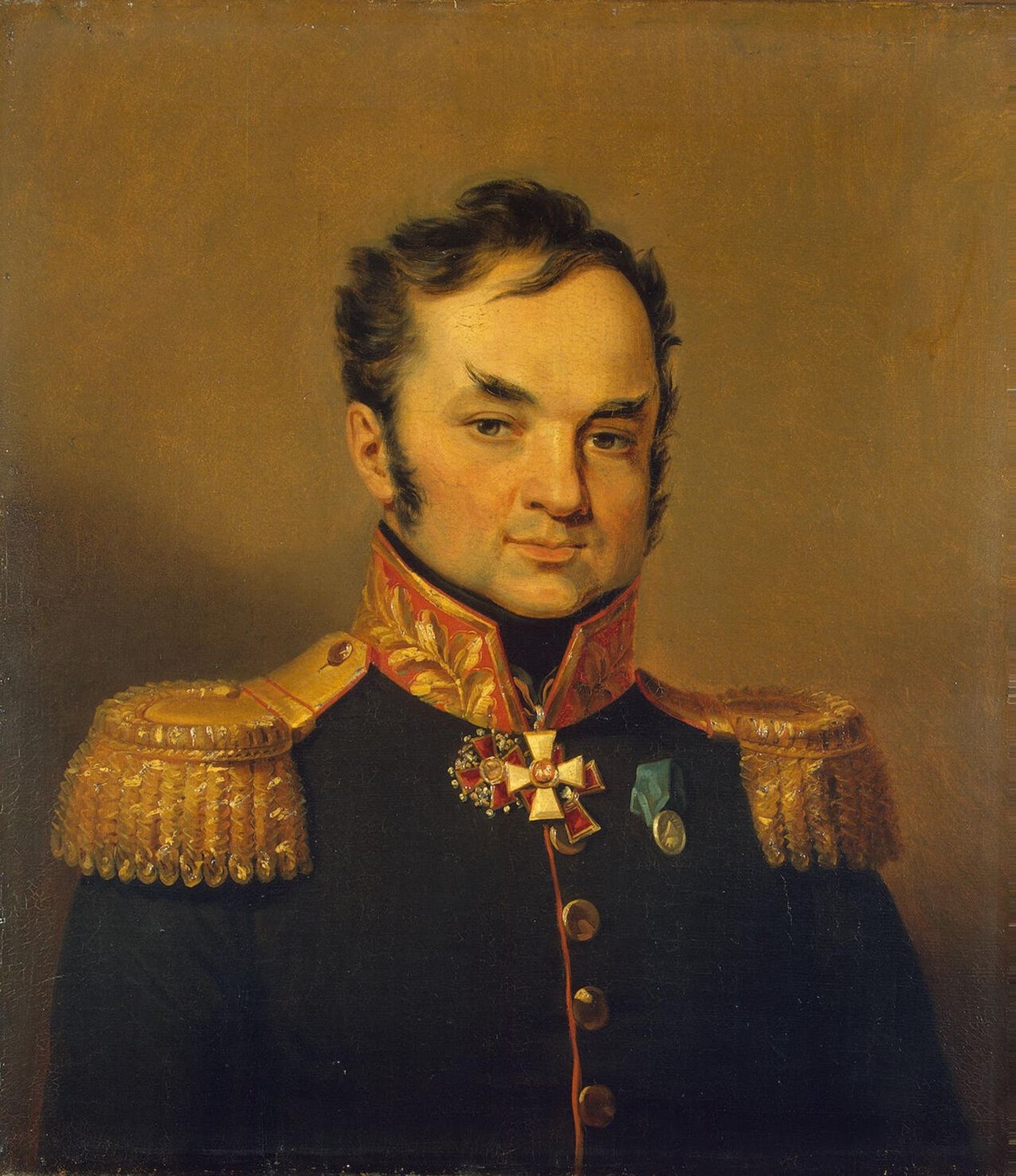 Andrey Savvich Glebov, Russian Major General by George Dawe
