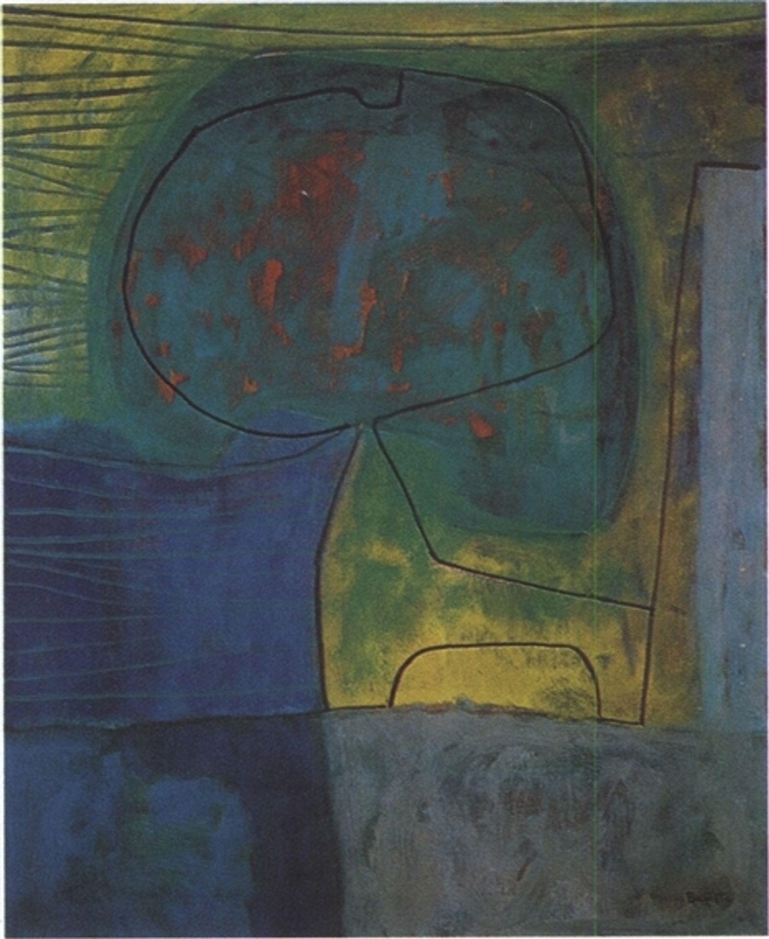 WILLIAM BAZIOTES、UNTITLED(AMORPHIC FORMS William Baziotes | Untitled | Whitney Museum of American Art