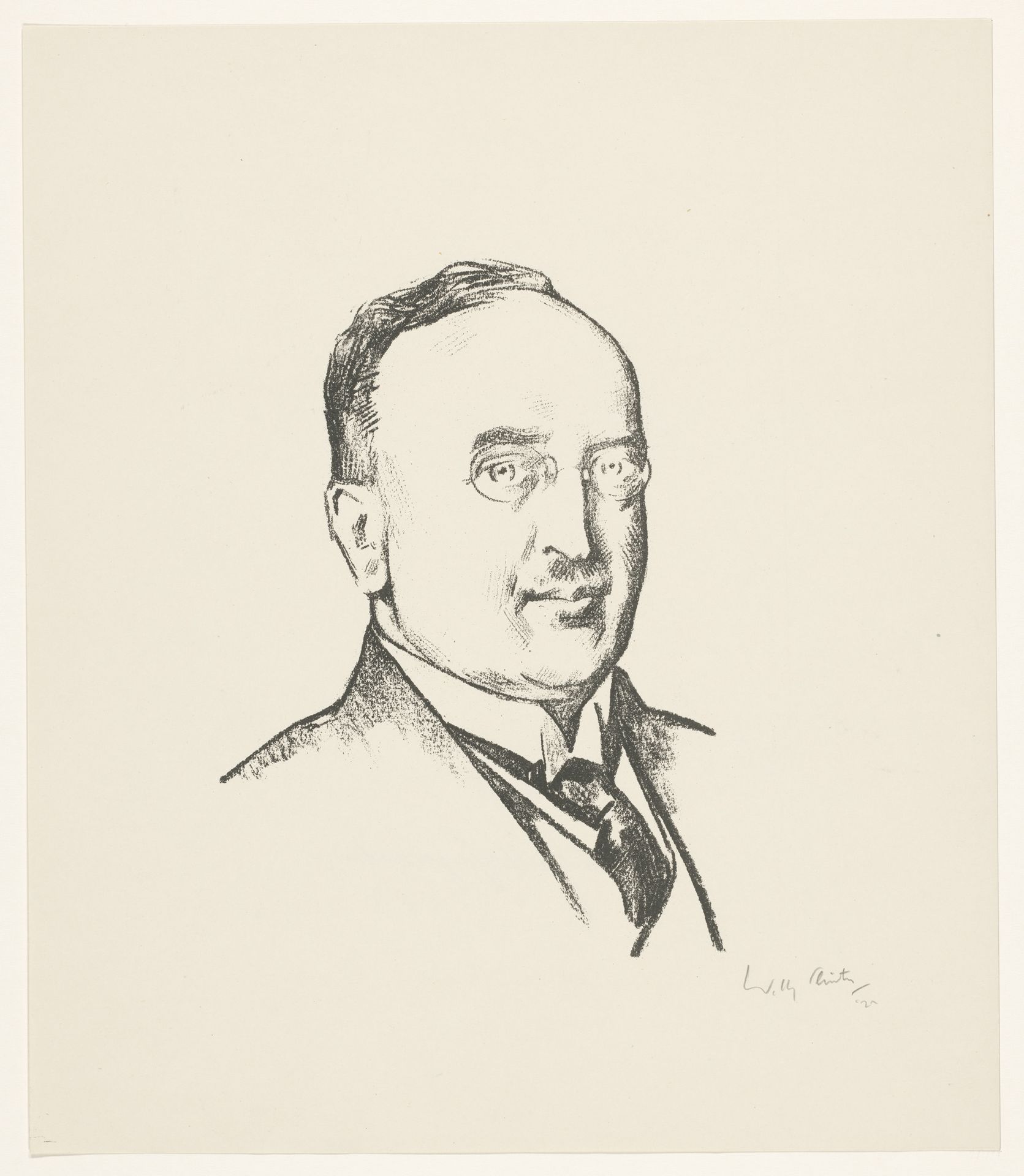 Portret van Hendrik Gerrit van Wijngaarden by Willy Sluiter