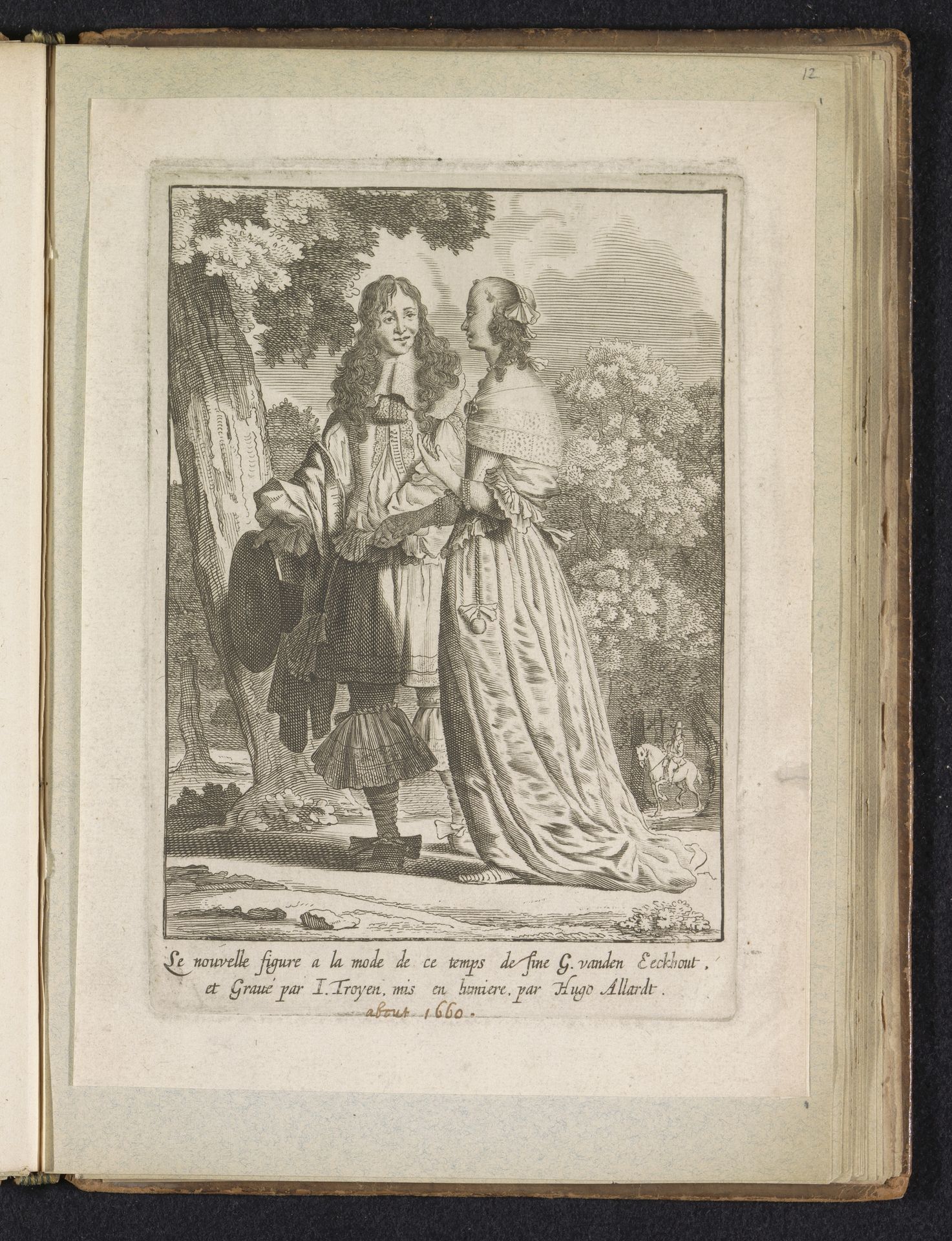 Le nouvelle figure a la mode de ce temps. by Jan van Troyen