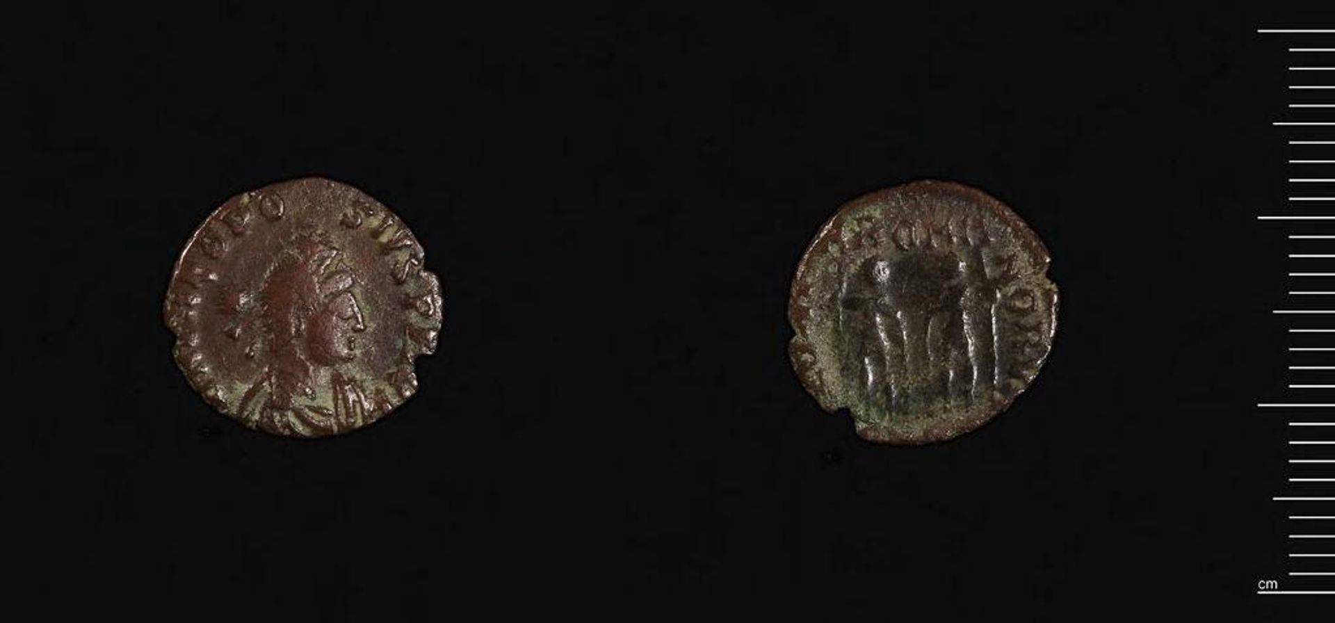 Coin (AE3) of Theodosius II by Theodosius II