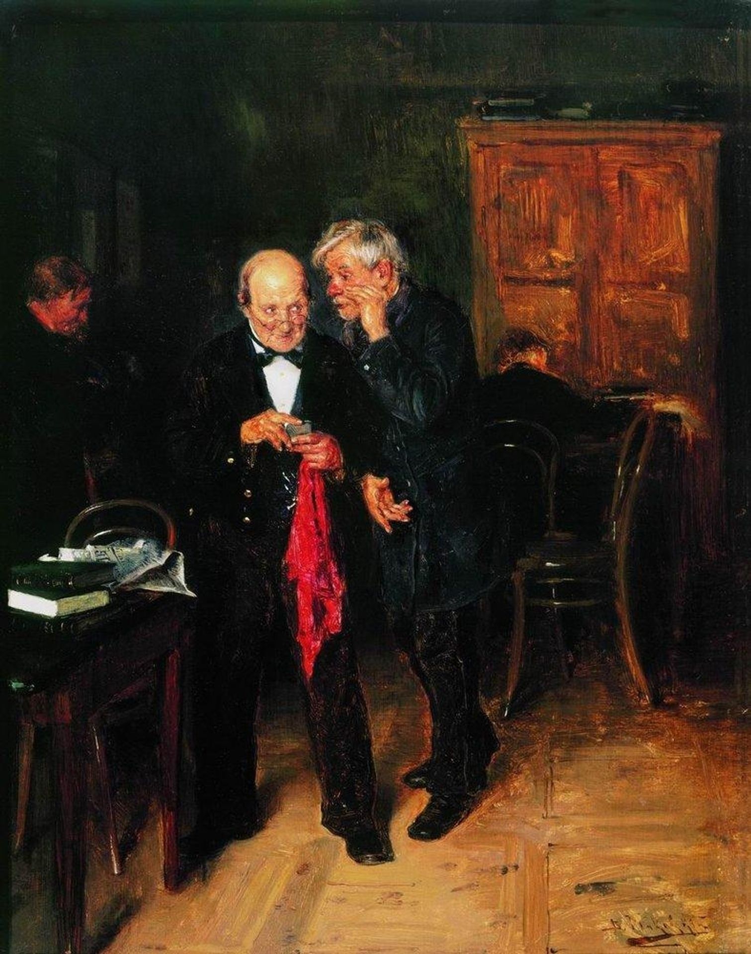 The secret by Vladimir Makovsky