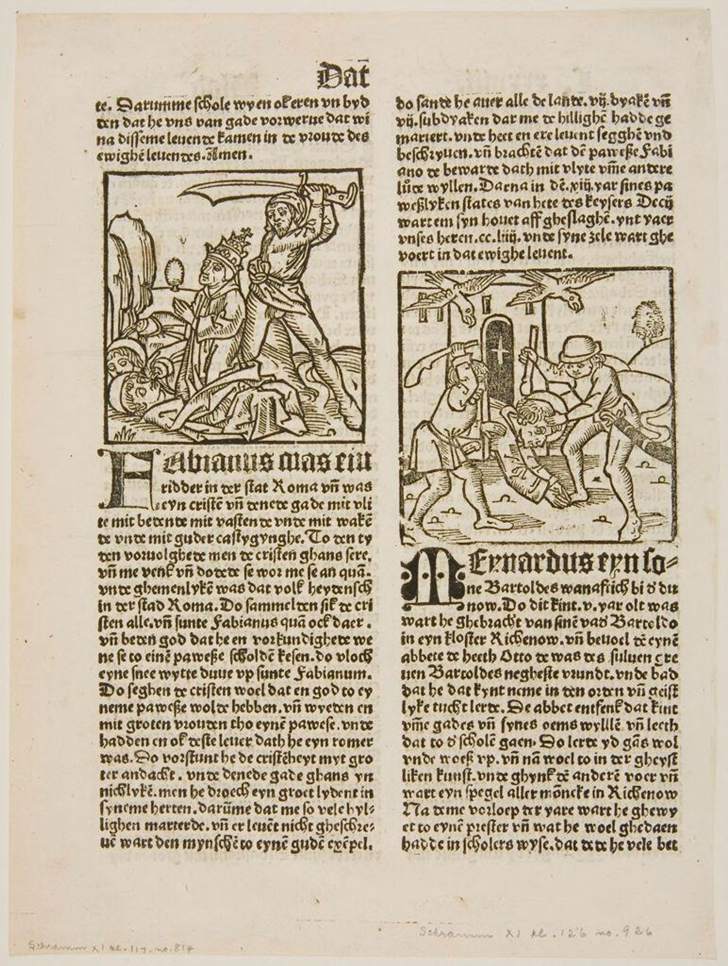 Saint Fabanus by Anonymous