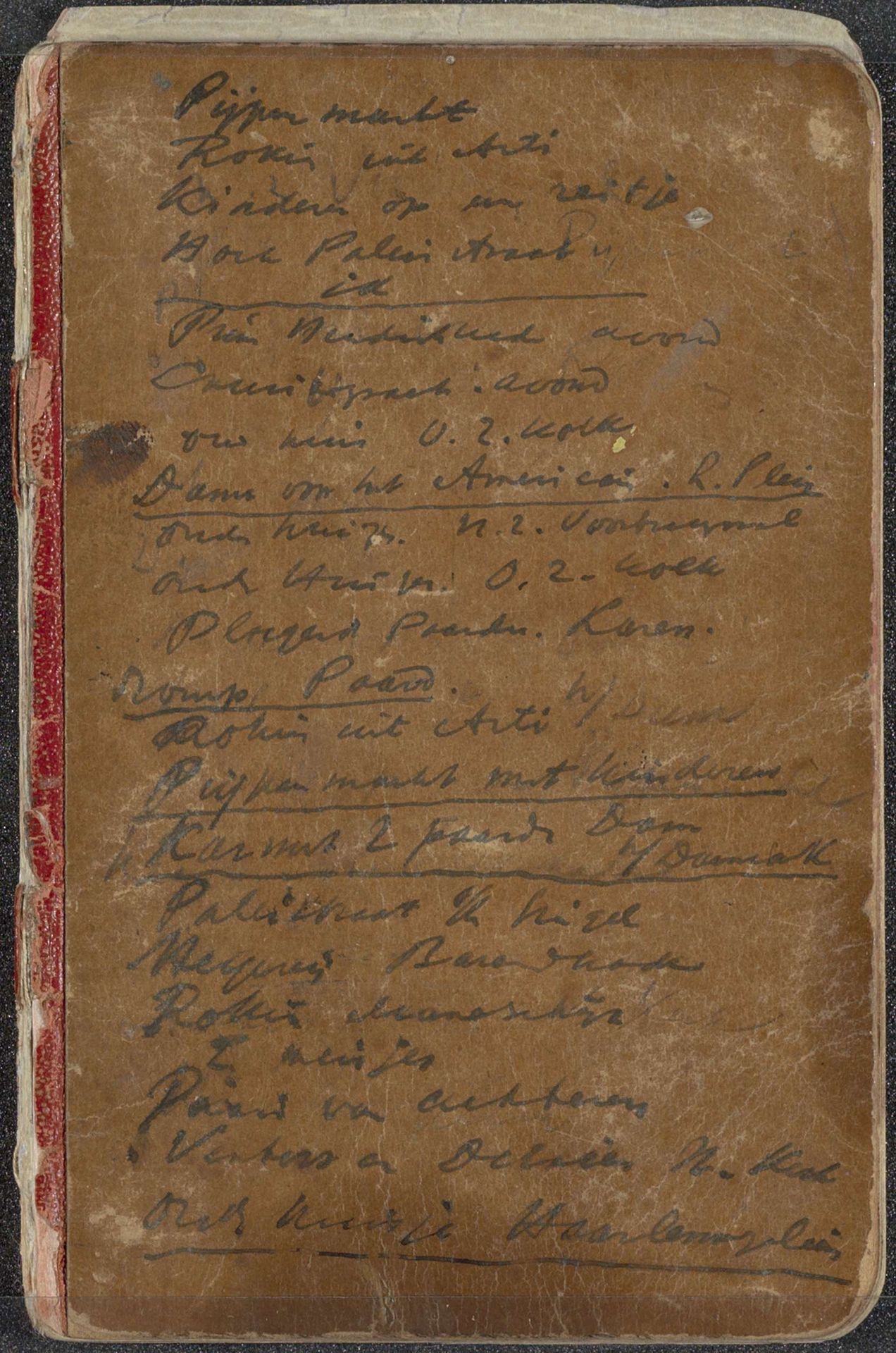 Schetsboek met 37 bladen by George Hendrik Breitner