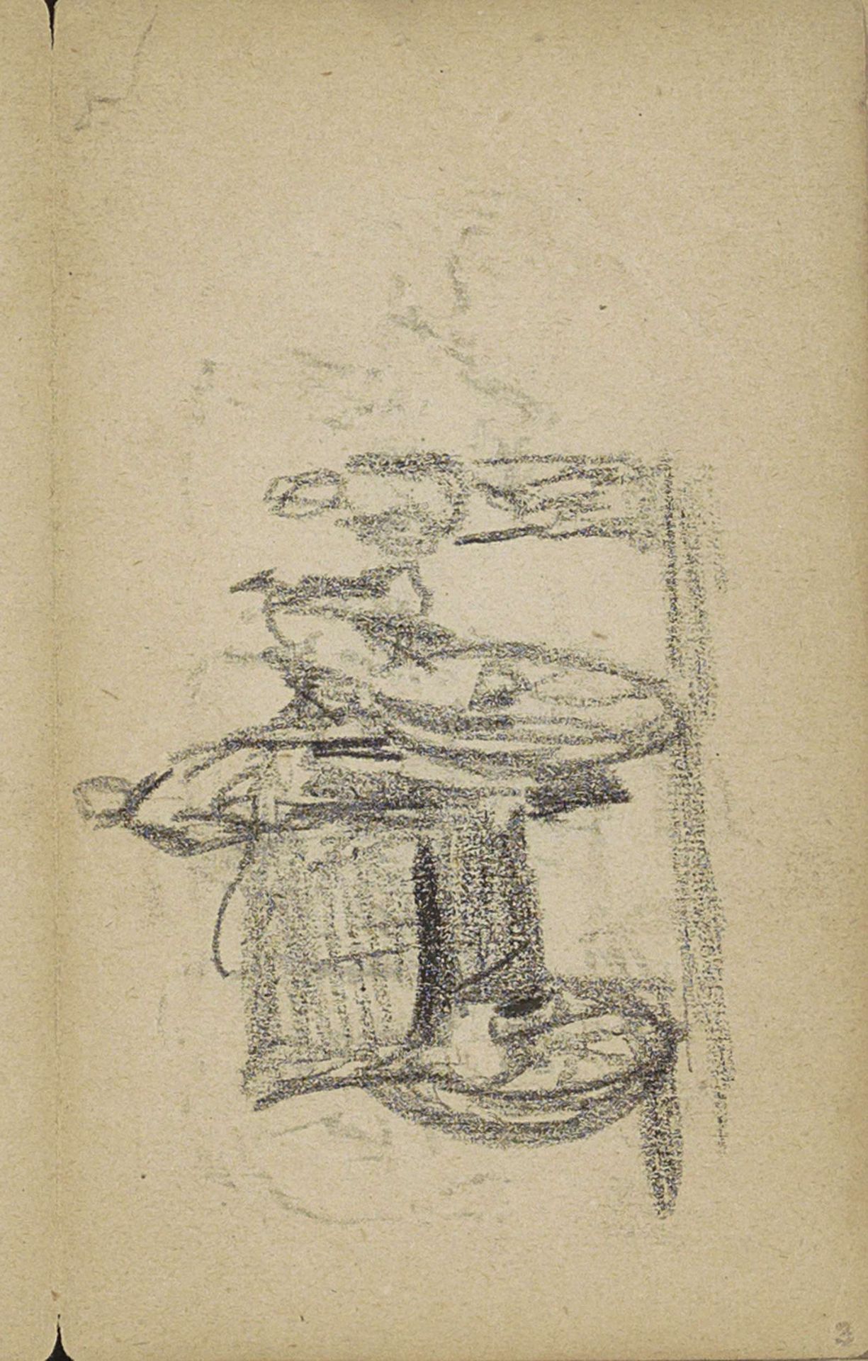 Figuren op en naast een paardenkar by Johan Hendrik Weissenbruch