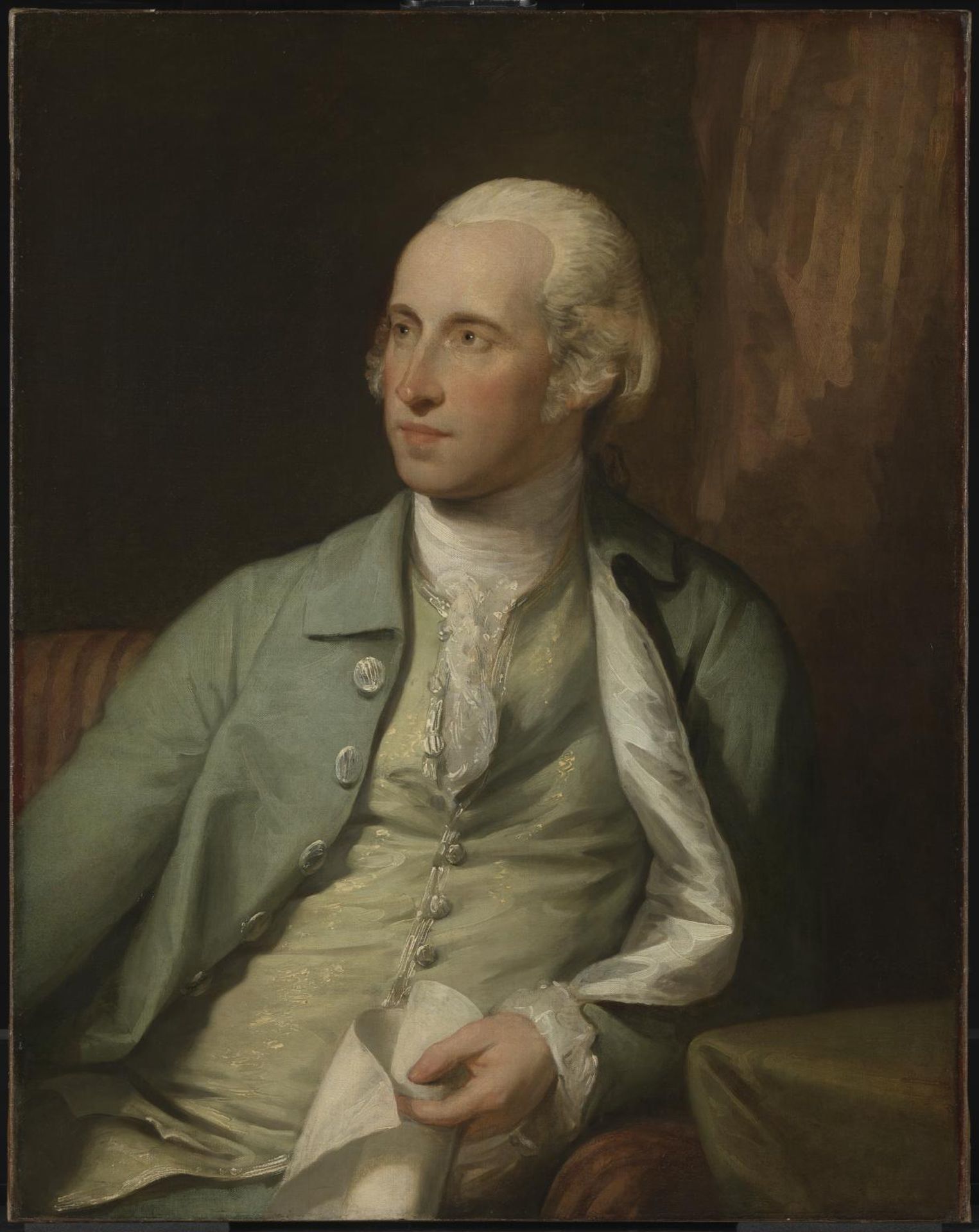 Benjamin West, P.R.A. by Gilbert Stuart