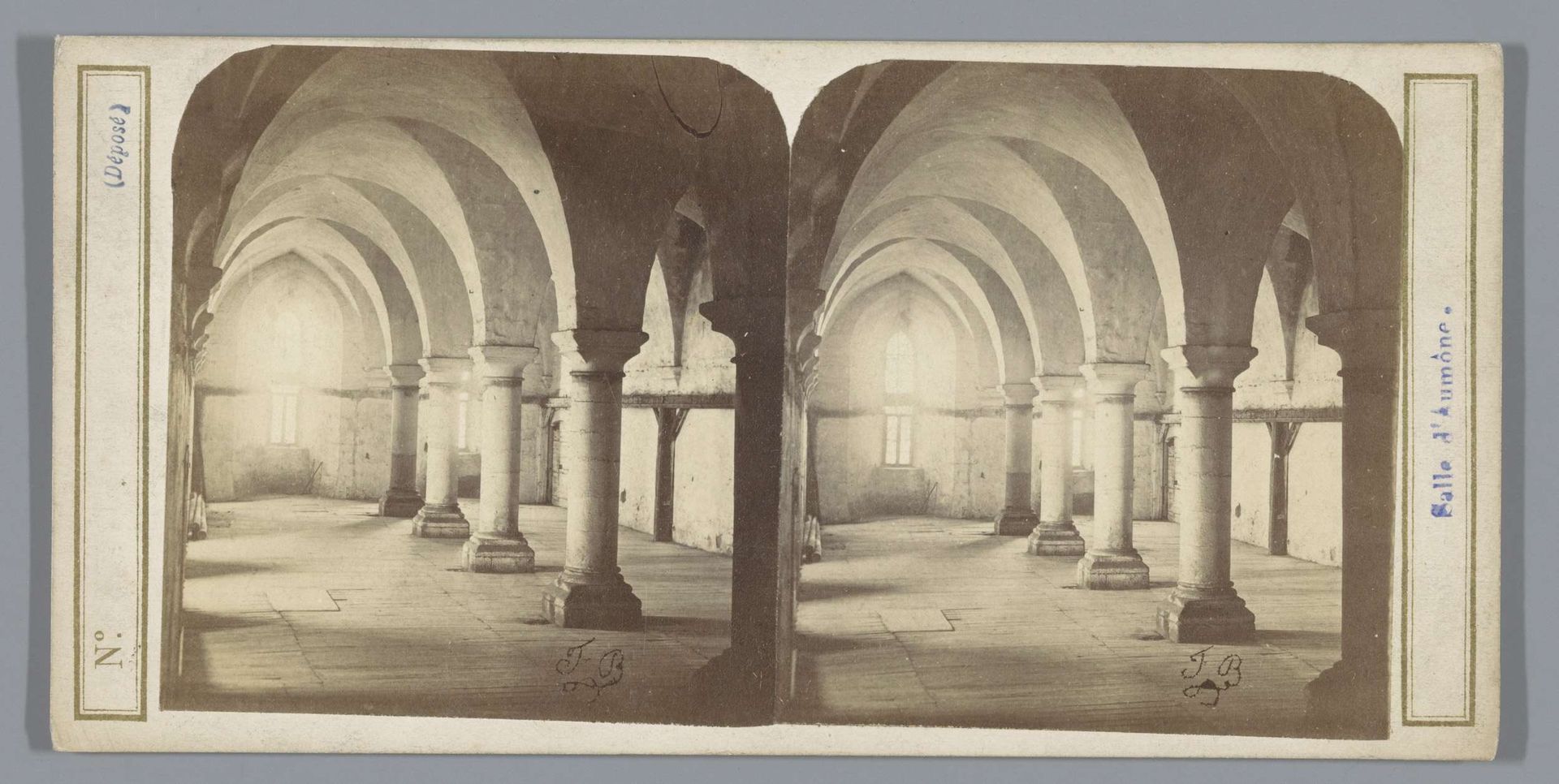 Interieur van de abdij van Mont Saint-Michel by FB