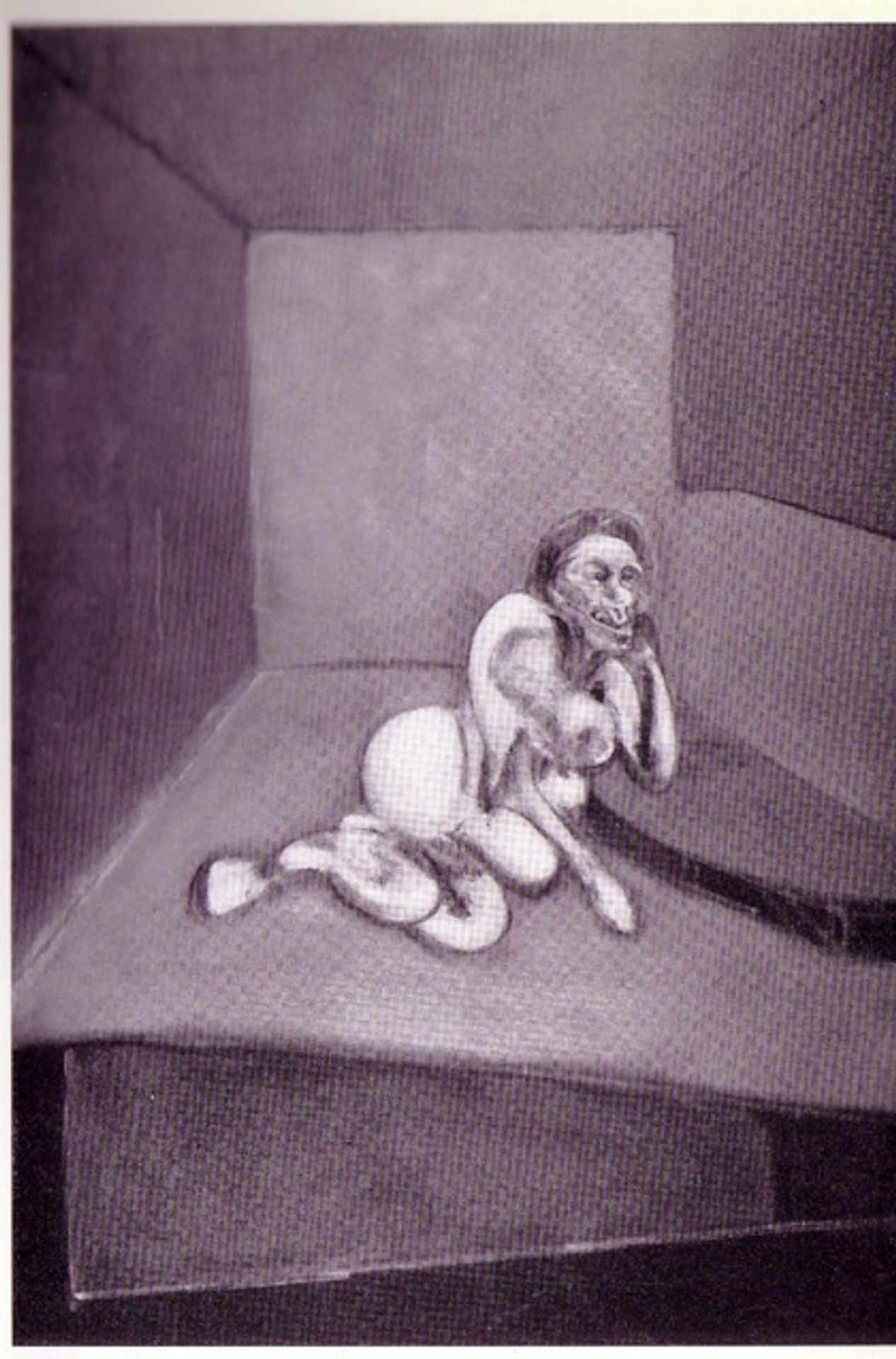 Crouching Nude by Francis Bacon