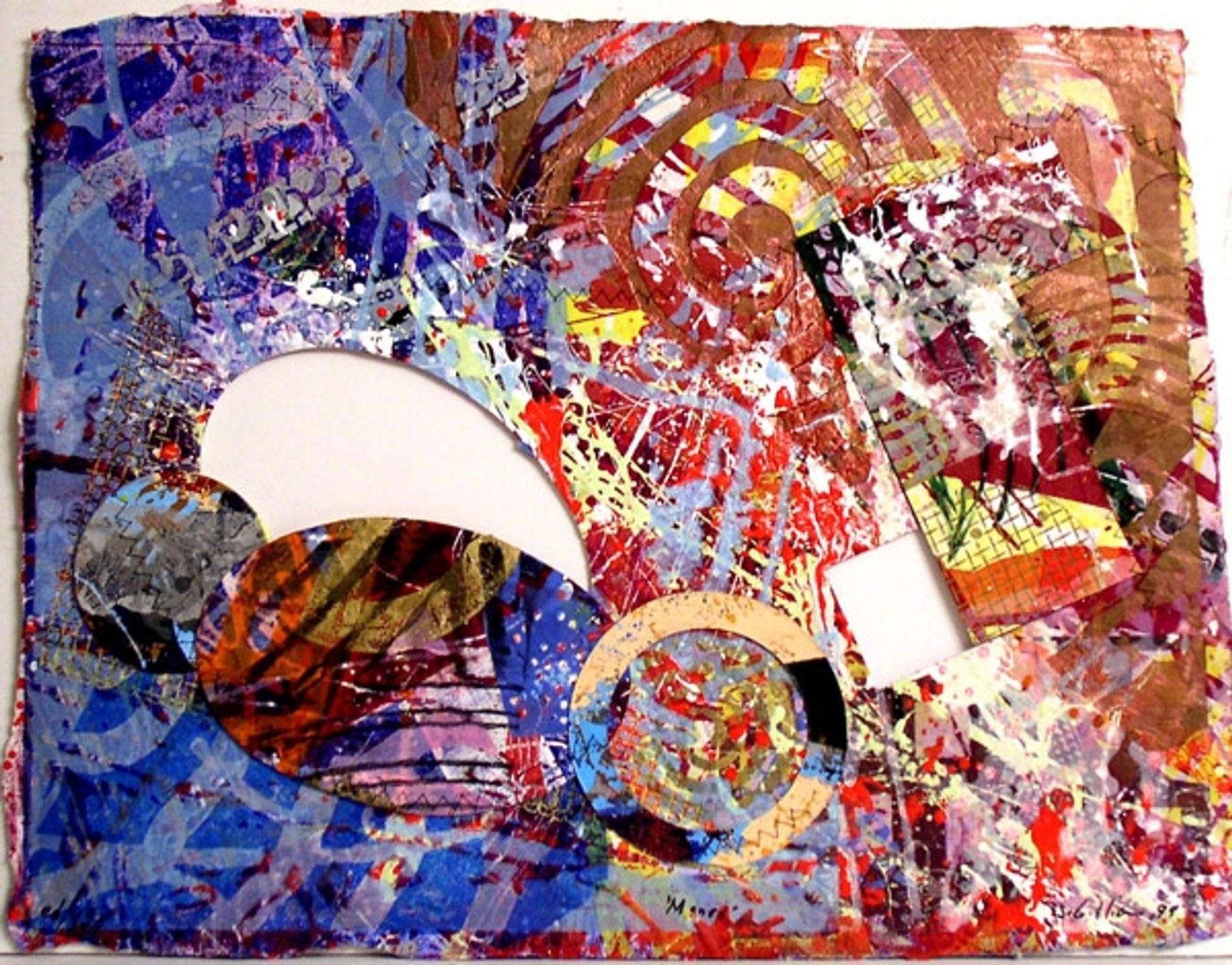 Manet I by Sam Gilliam