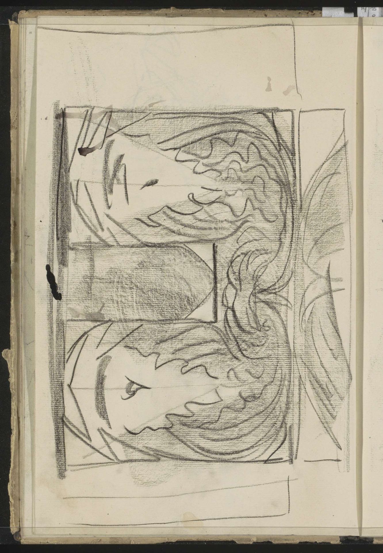 Decoratief motief by Carel Adolph Lion Cachet