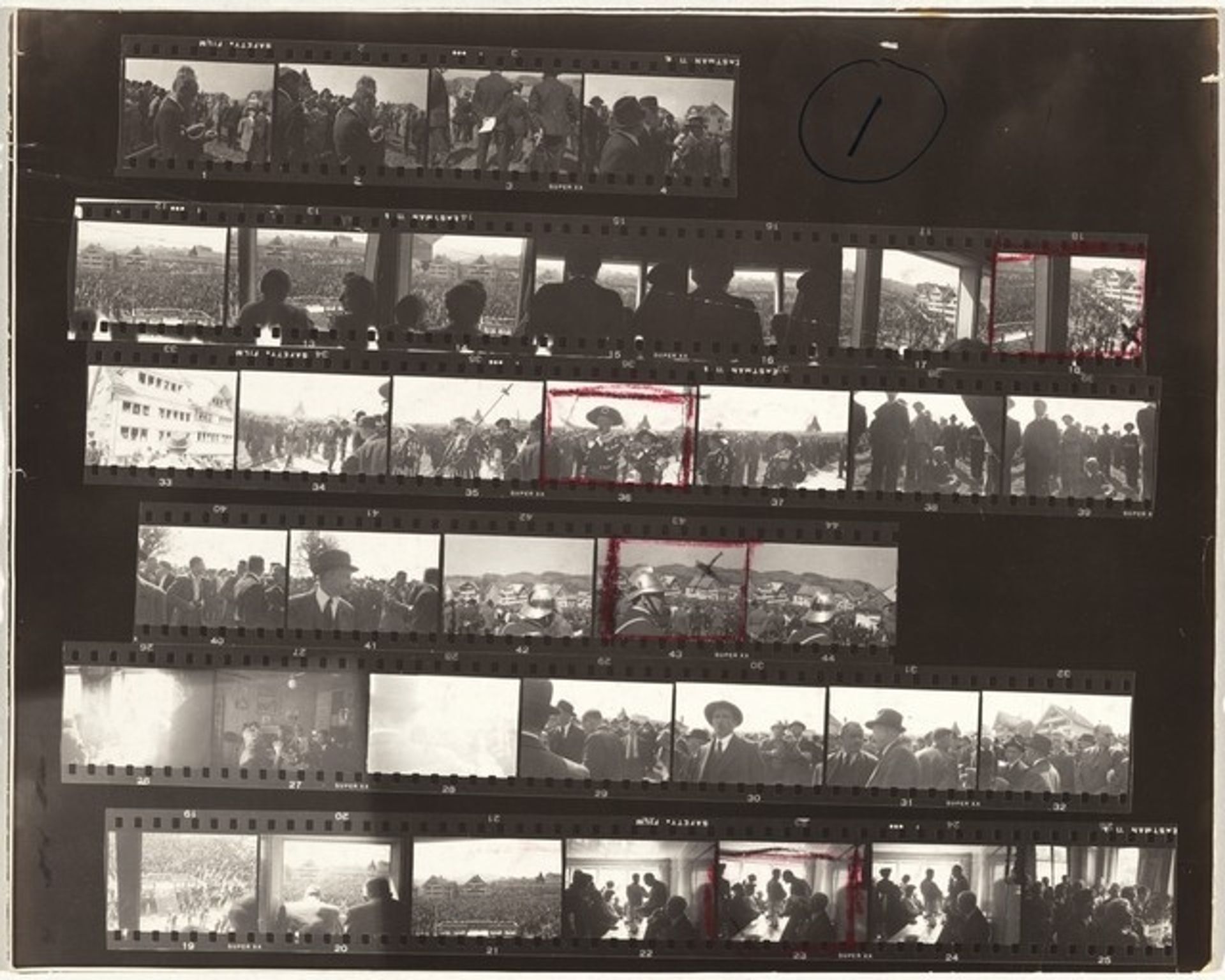 Election day--Switzerland 1 by Robert Frank