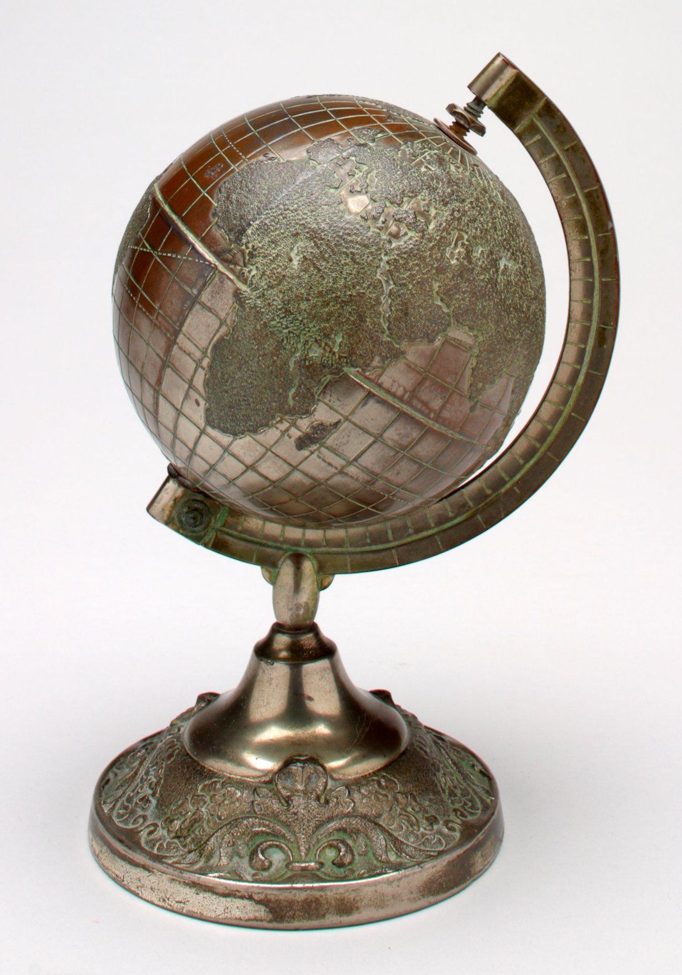-Globe on Arc- still bank by Anonymous