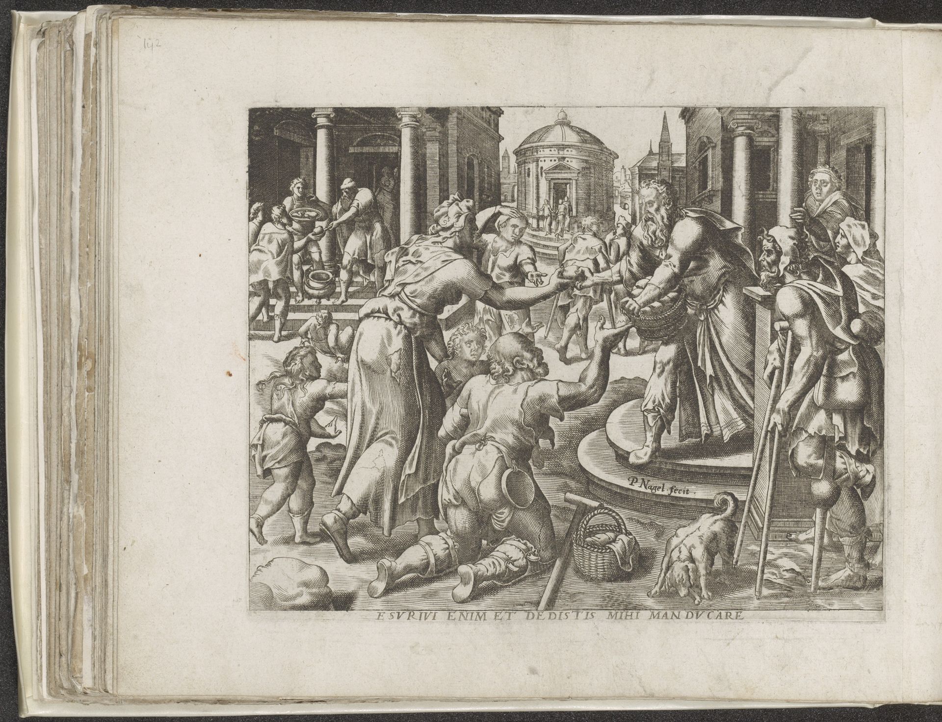 Spijzigen van de hongerigen by Pieter Nagel