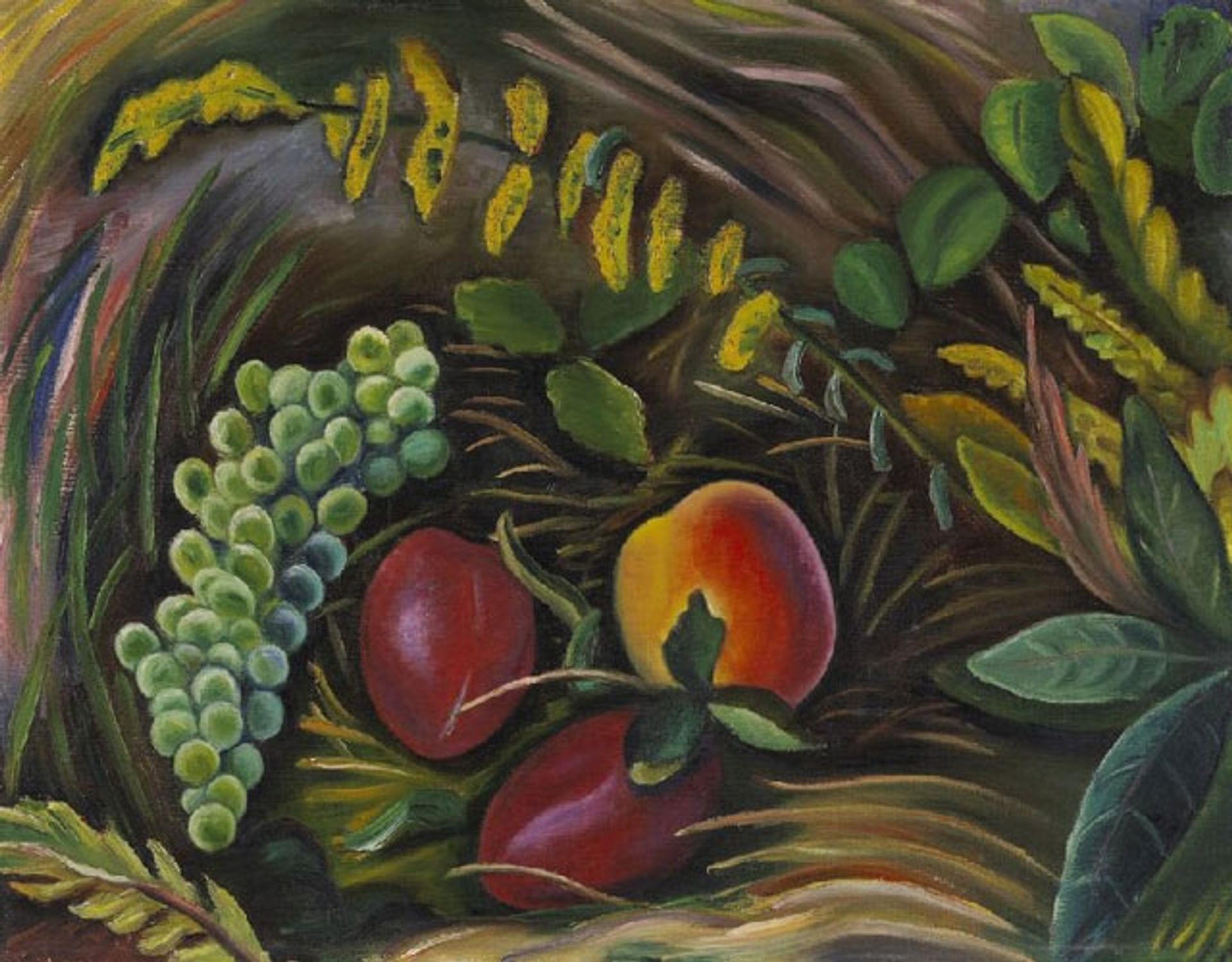 Fruit in the Grass by Prudence Heward