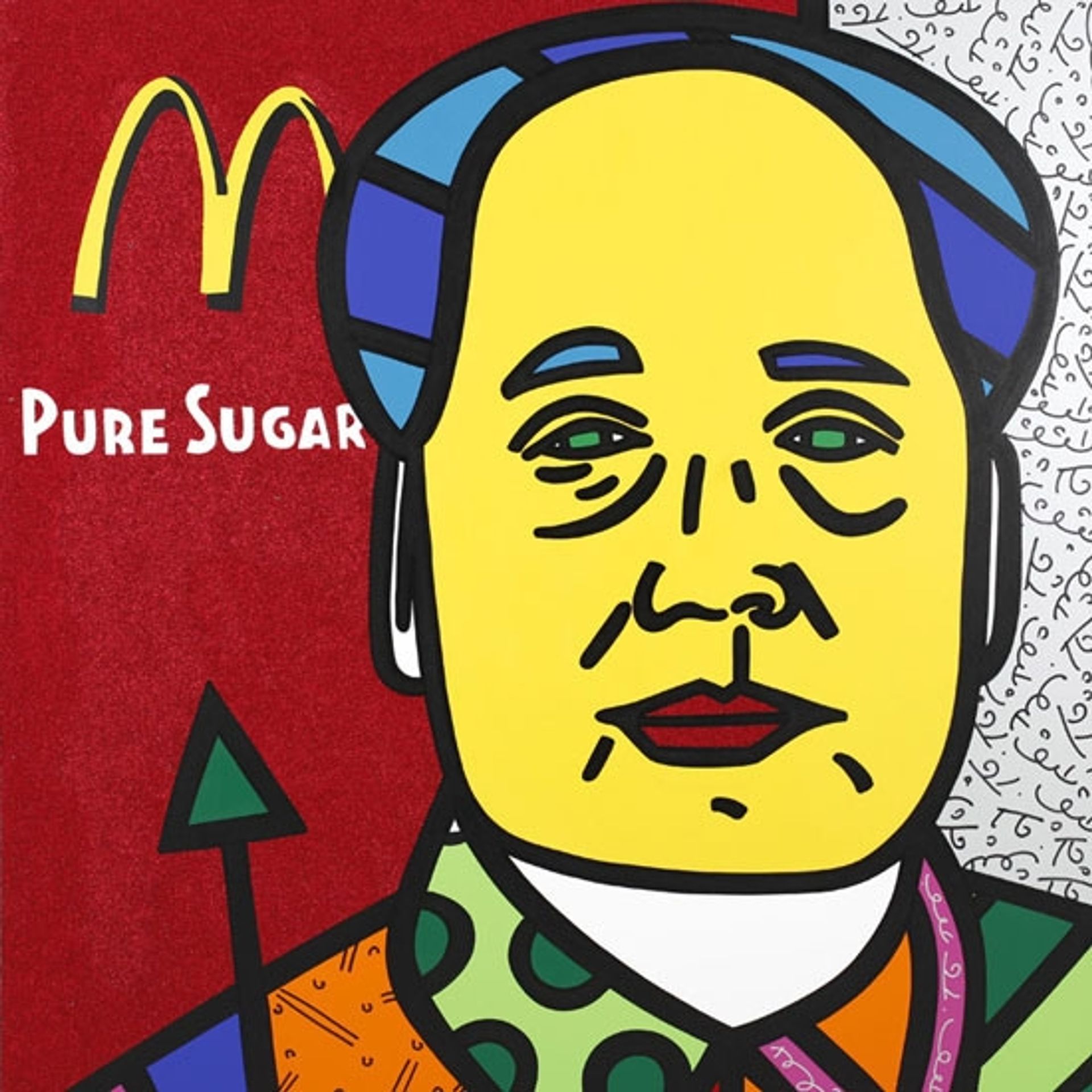 Mao Zedong by Romero Britto