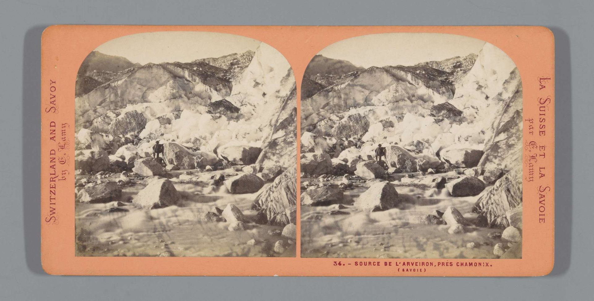 Gezicht op de bron van de Aveyron by Ernest Eléonor Pierre Lamy