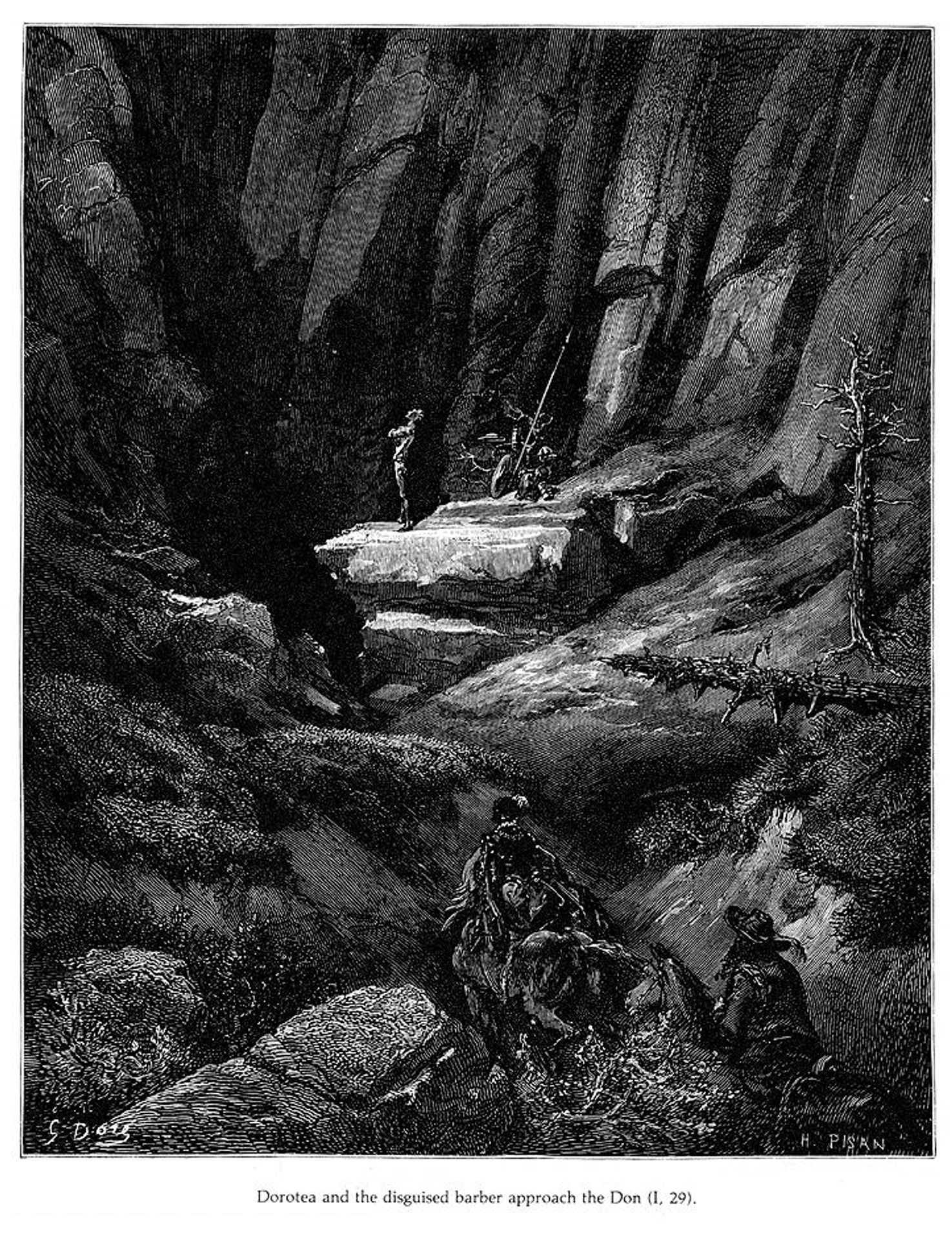 Don Quixote by Gustave Dore