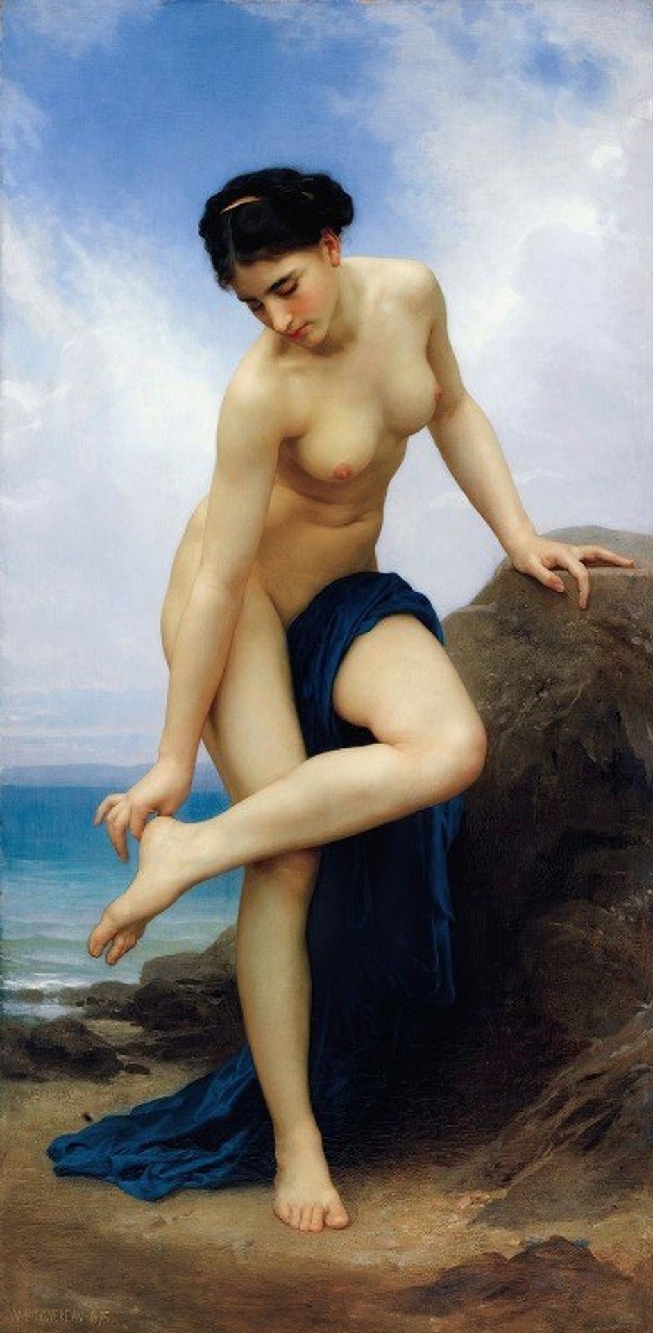 After the Bath by William Bouguereau