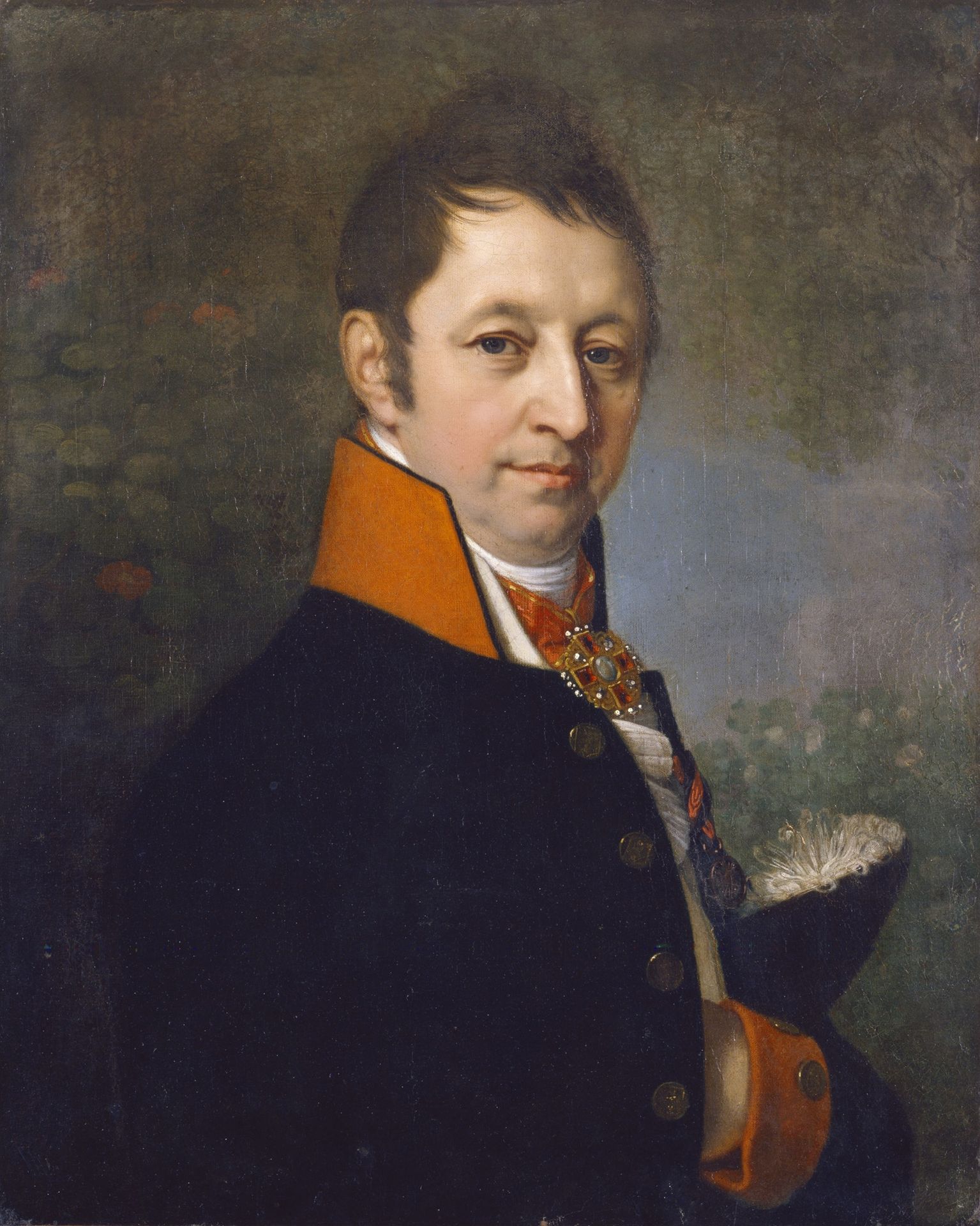 Ivan Mikhailovich Yakovlev by Vladimir Borovikovsky
