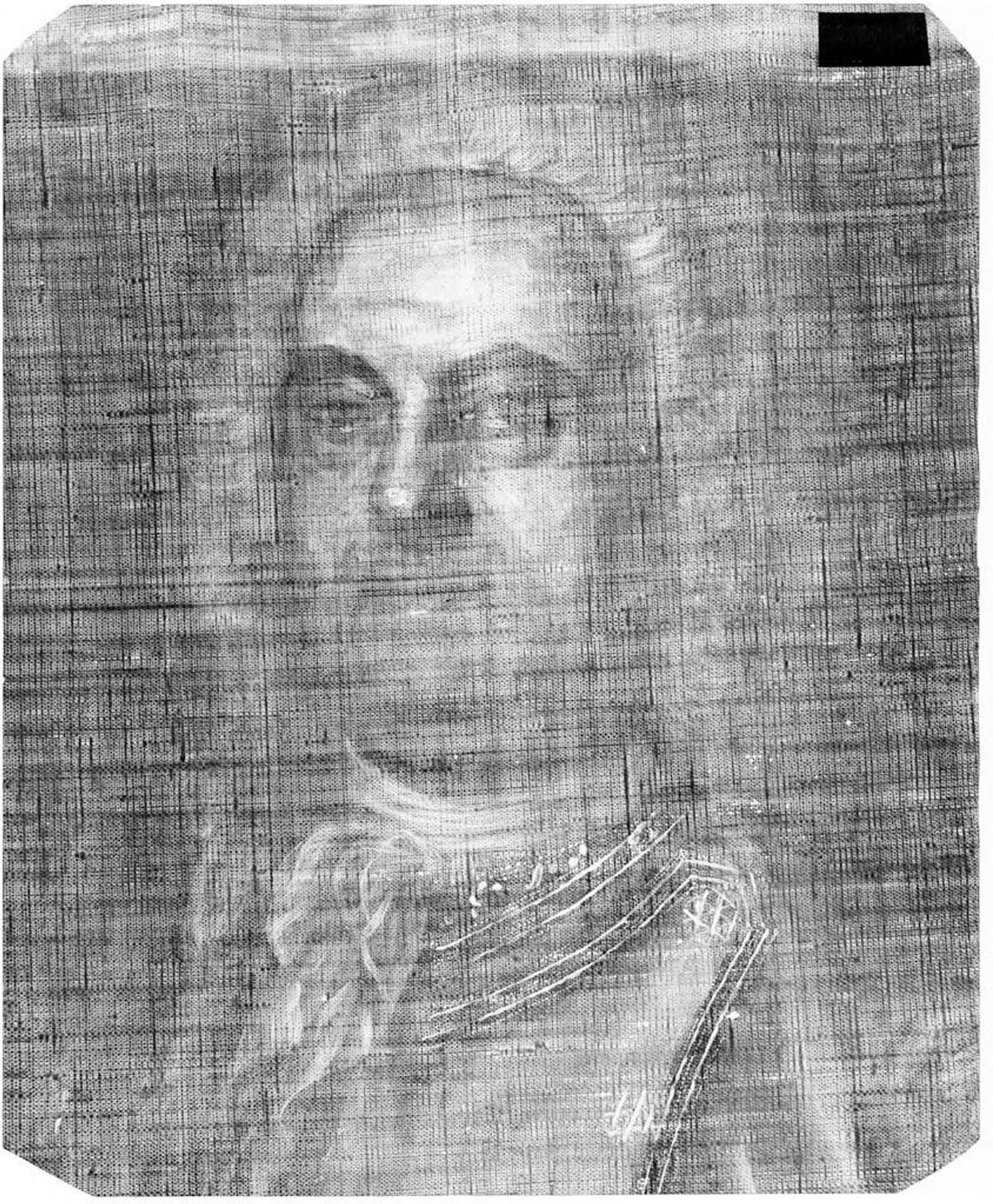 X-radiograph(s) of "William Brattle" by Artist of original: John Singleton Copley