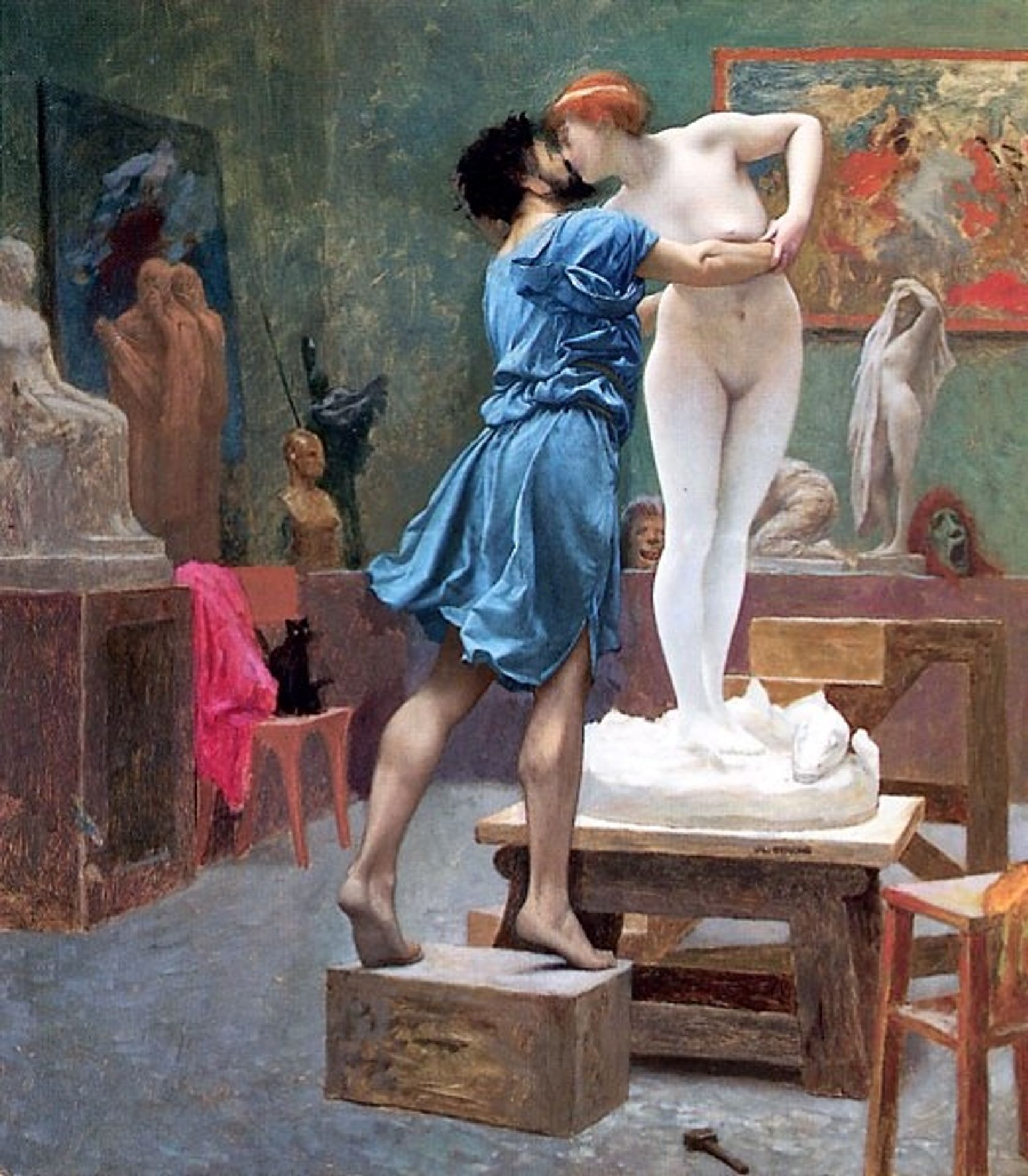 Pygmalion and Galatea by Jean-Léon Gérôme