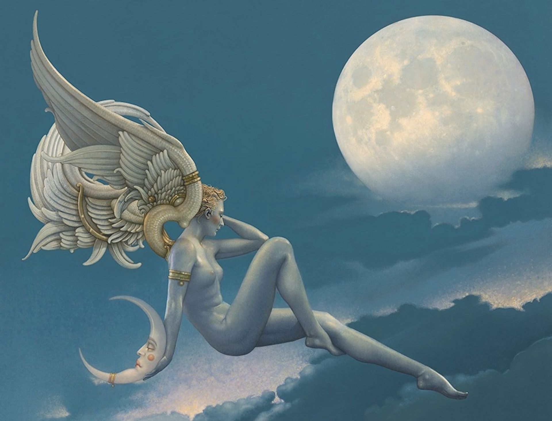 Moonstruck by Michael Parkes