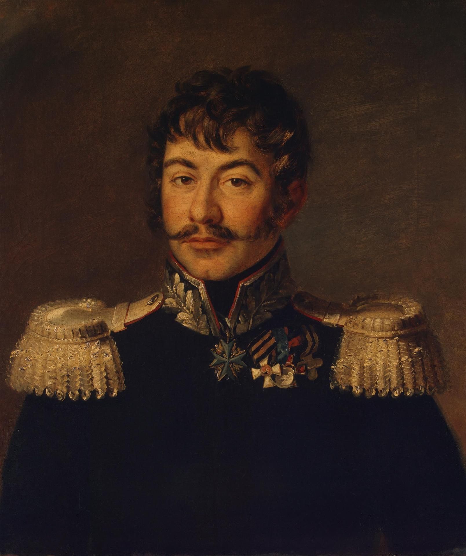 Grigory Dimitiyevich Ilovaysky, Russian Major General by George Dawe