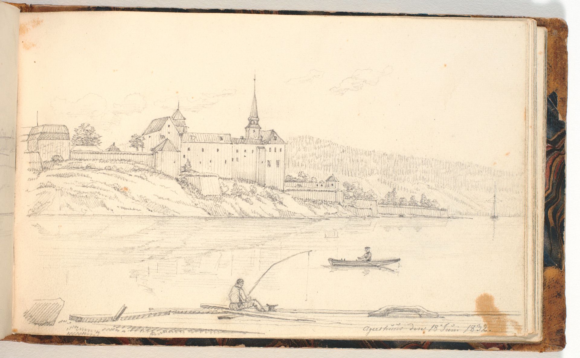 Akershus-fæstningen by Martinus Rørbye