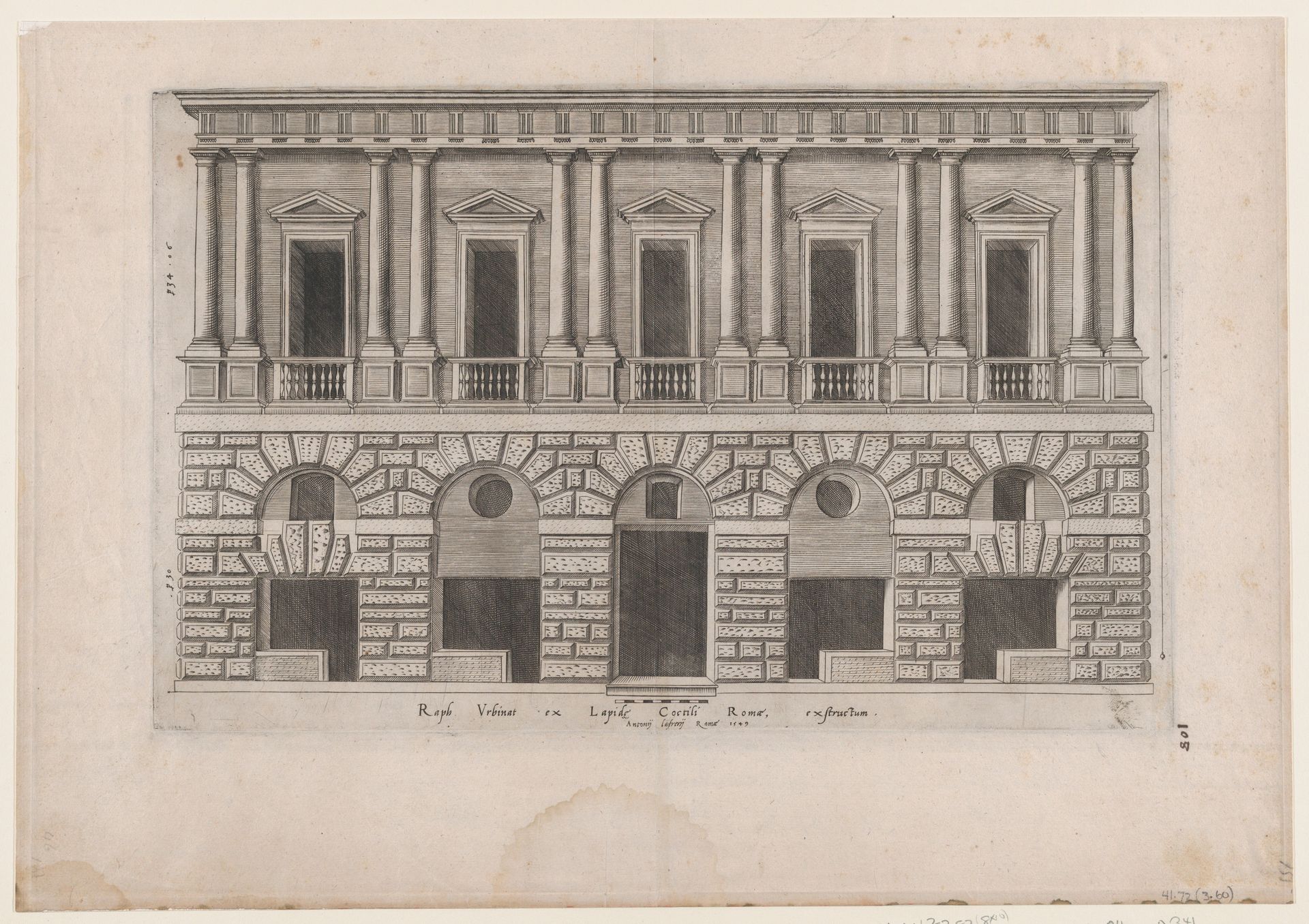 Speculum Romanae Magnificentiae: House of Raphael by Anonymous