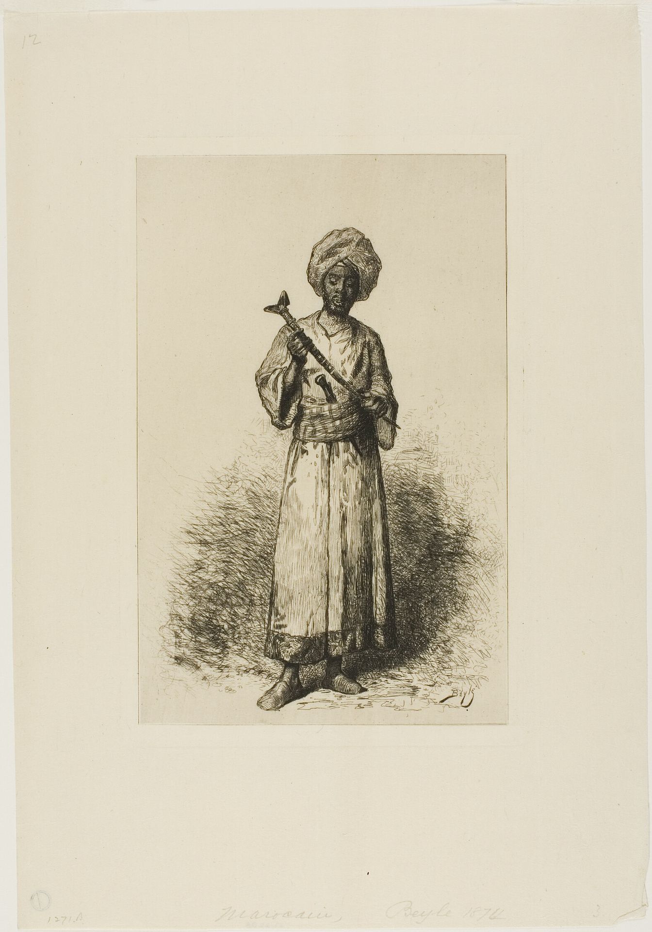 Morrocan Man by Pierre Marie Beyle
