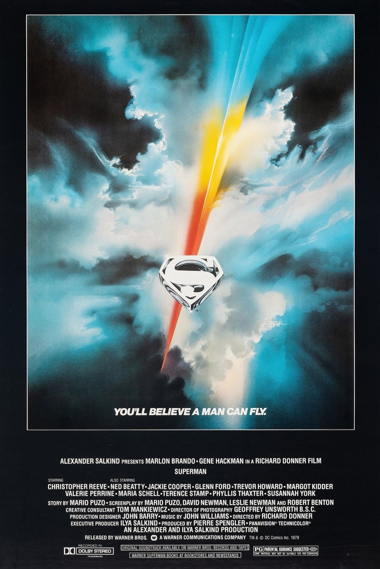 Superman the Movie by Robert Peak