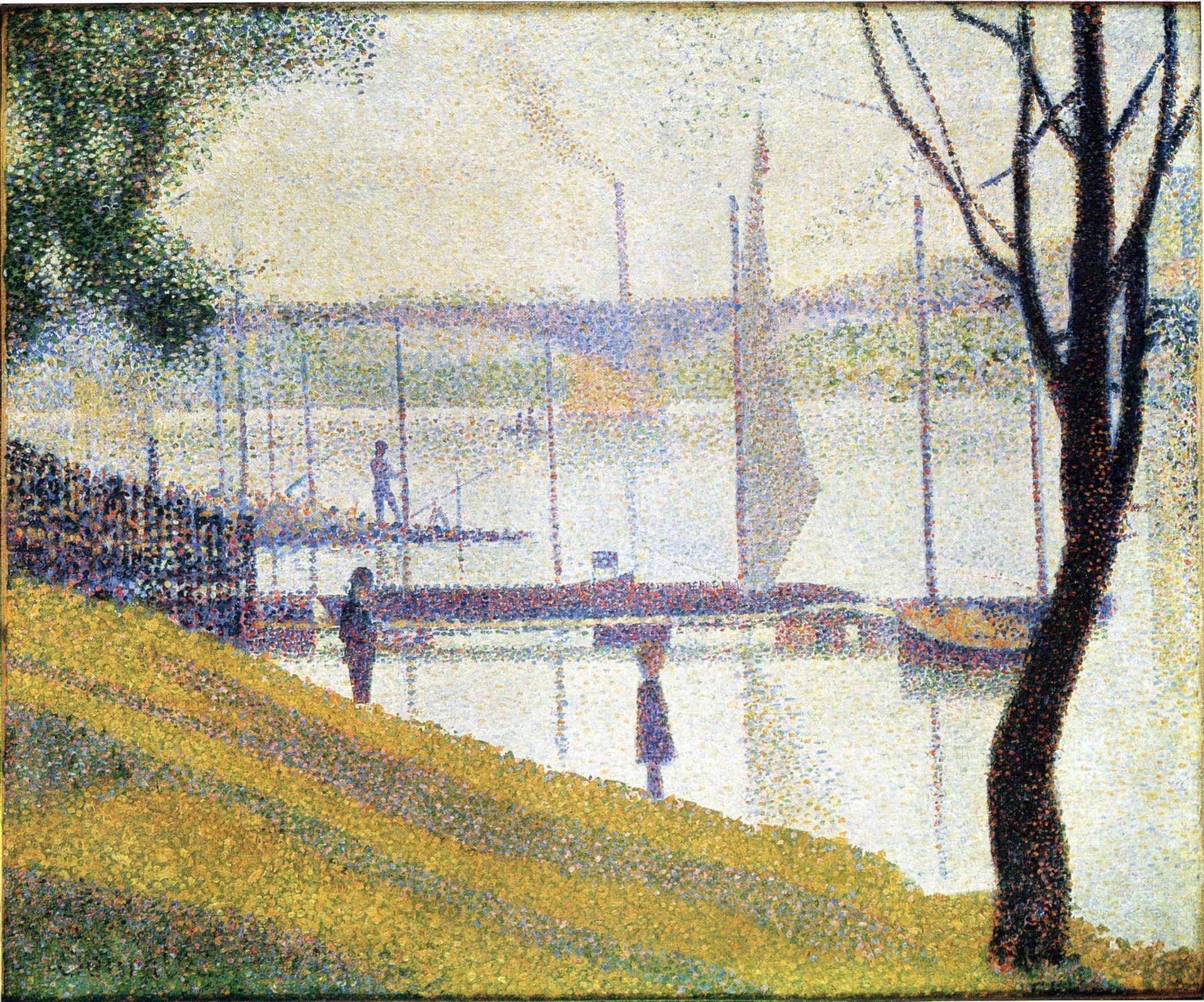 The Bridge at Courbevoie by Georges Seurat