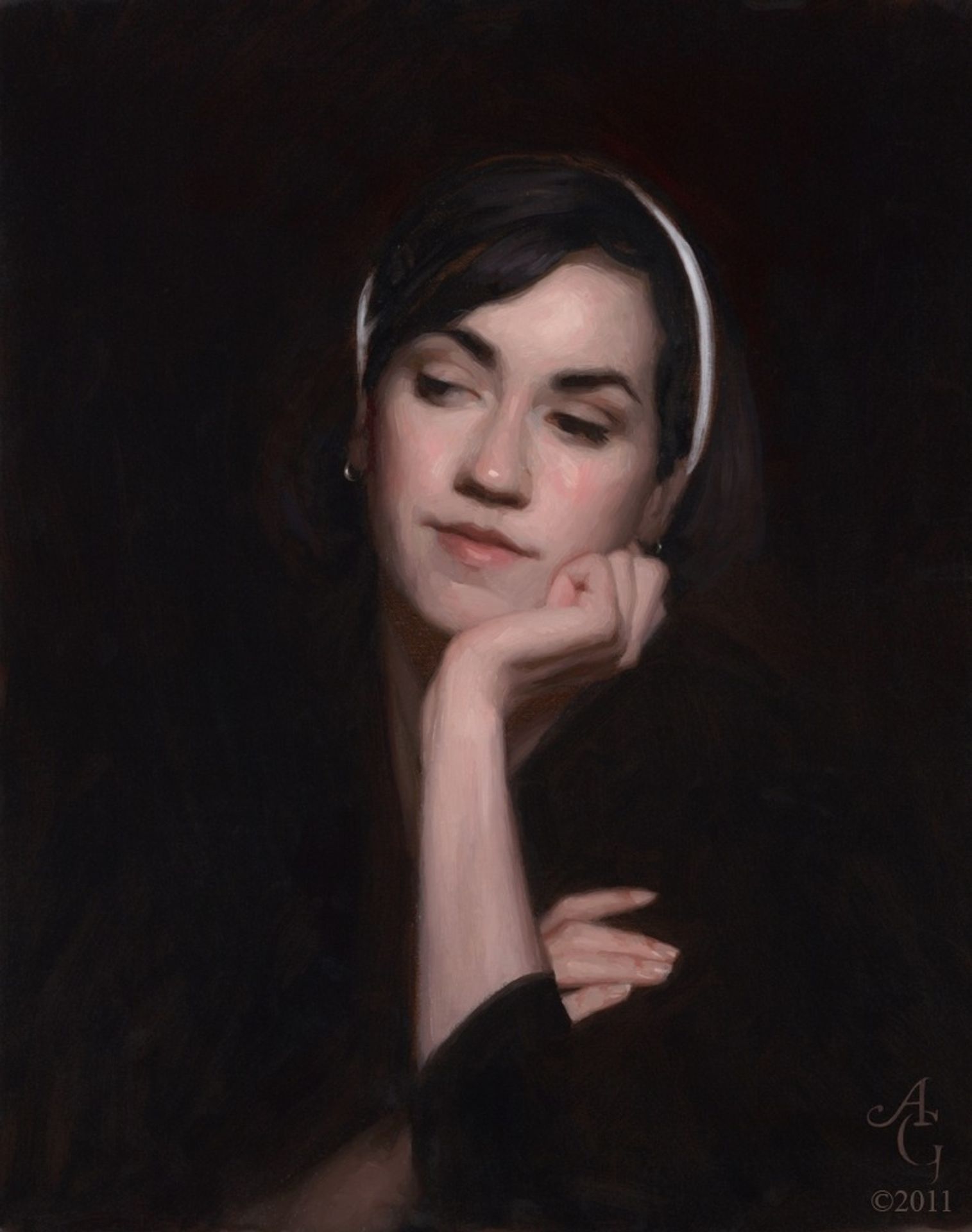 Portrait of Danni by Adrian Gottlieb