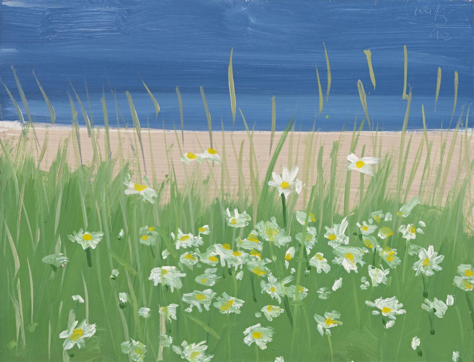 Ocean View by  Alex Katz