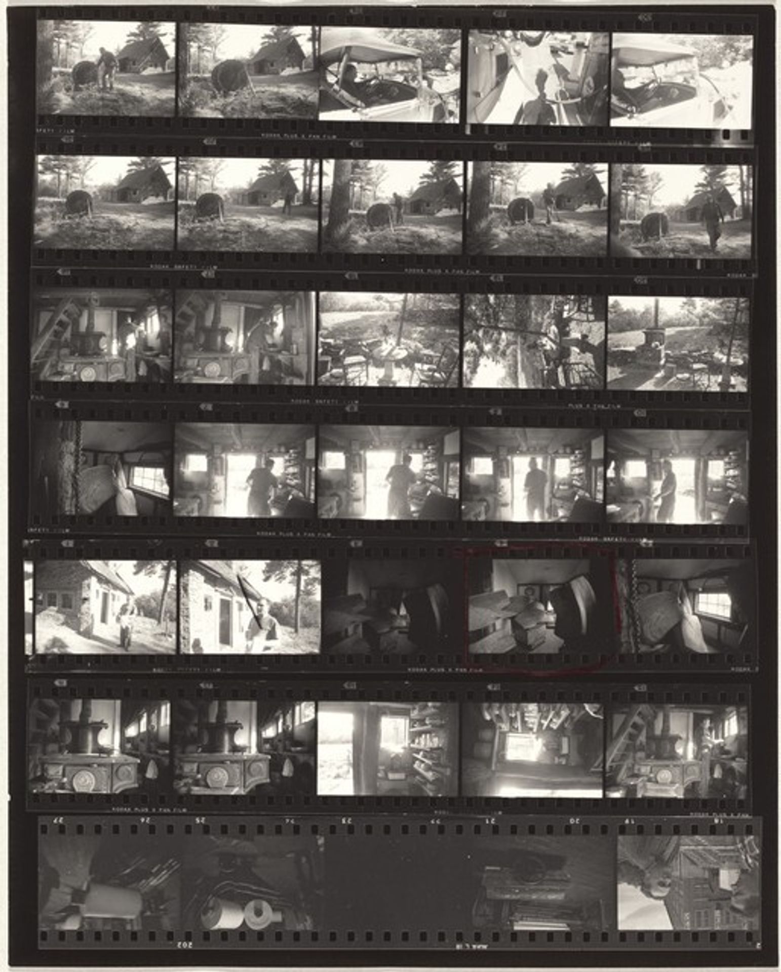 Raoul Hague 5 by Robert Frank