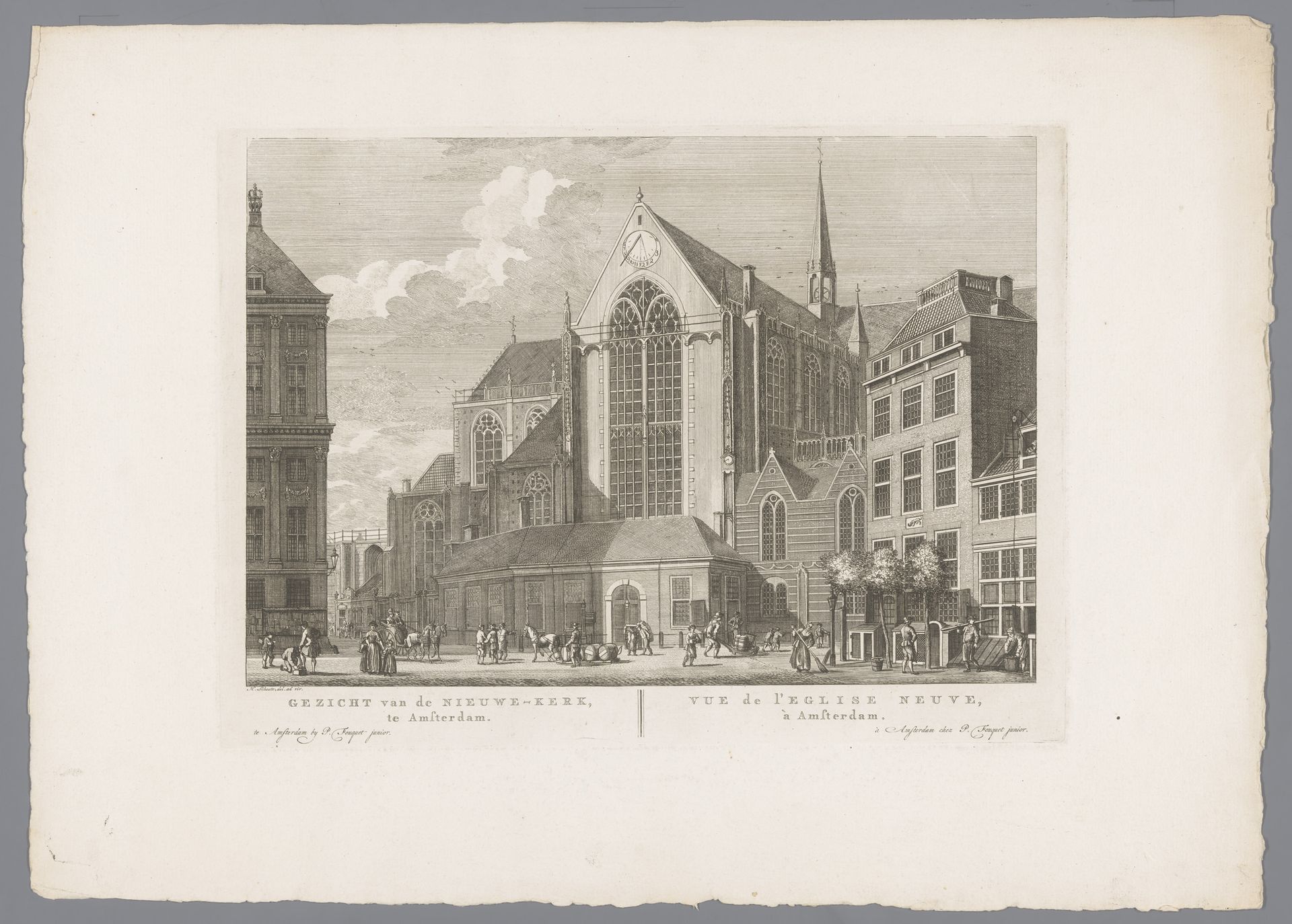 Gevel van Felix Meritis in Amsterdam by Anonymous