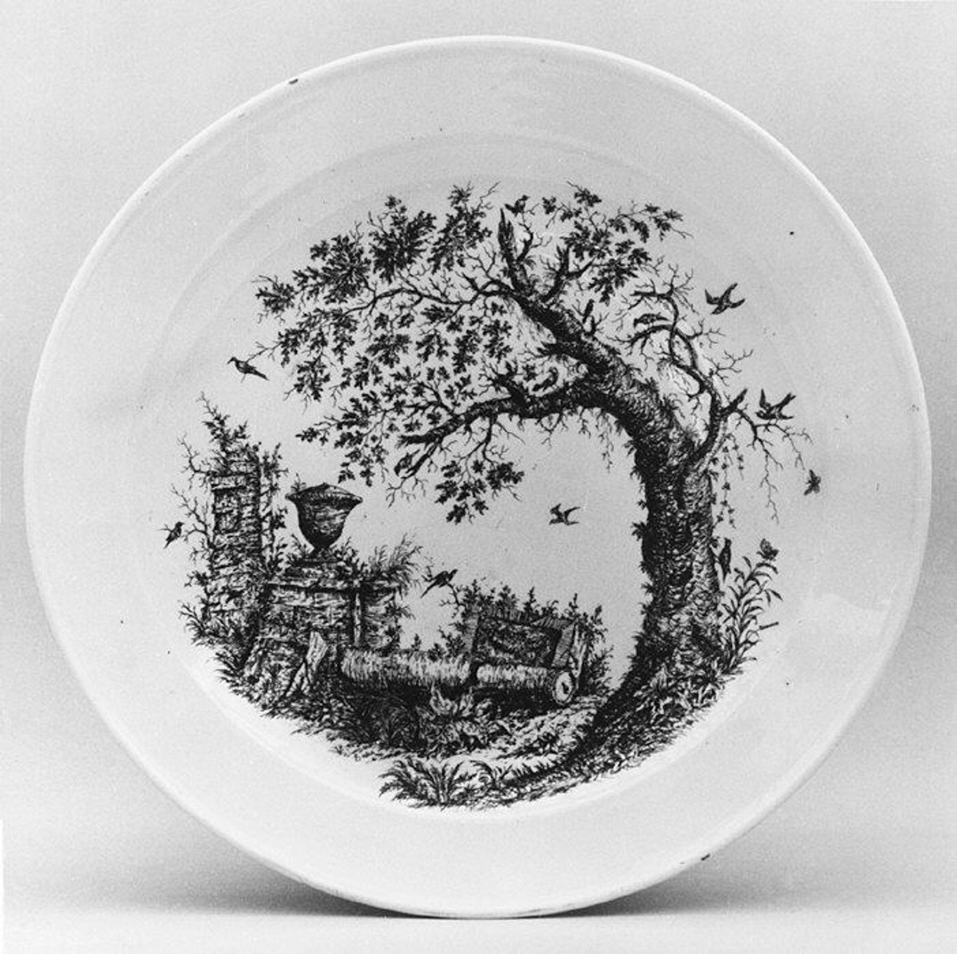 Plate by Meissen Manufactory