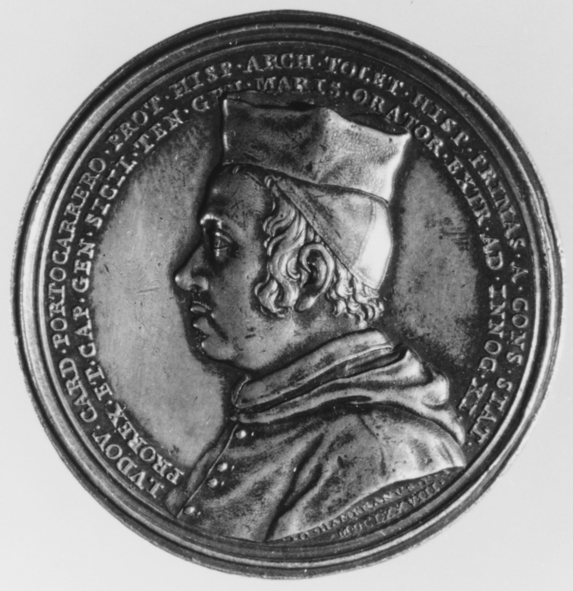 Luis, Cardinal de Portocarrero, Spanish Statesman by Giovanni Martino Hamerani
