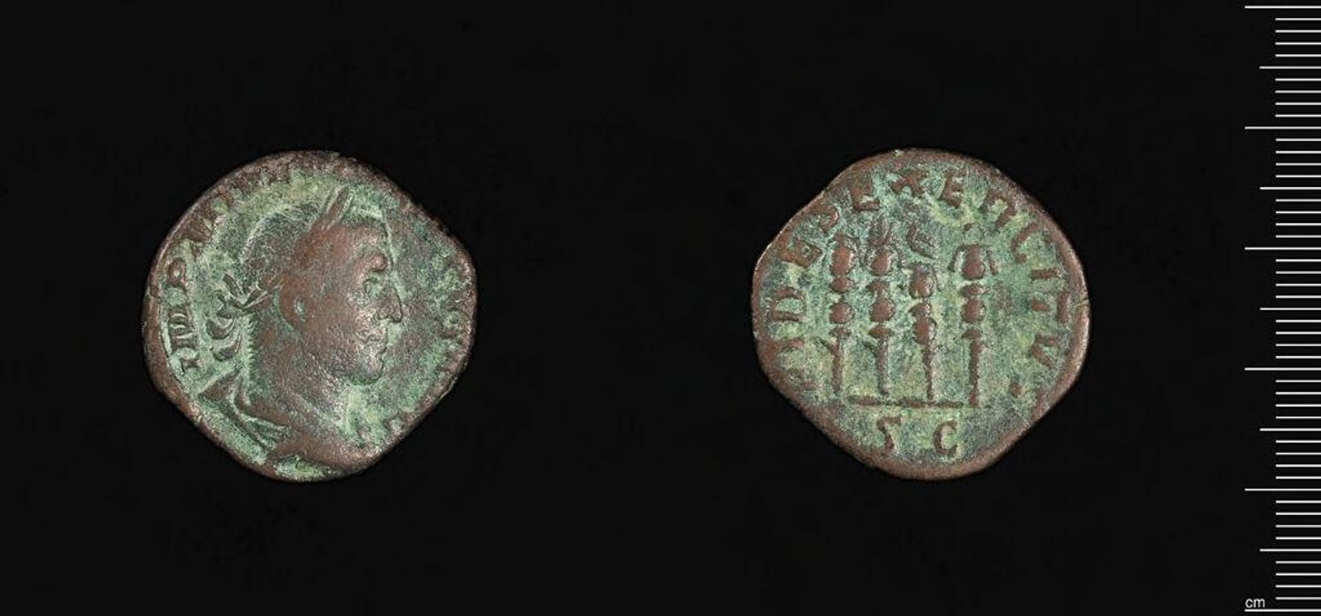 Sestertius of Philip I by Philip I, the Arab