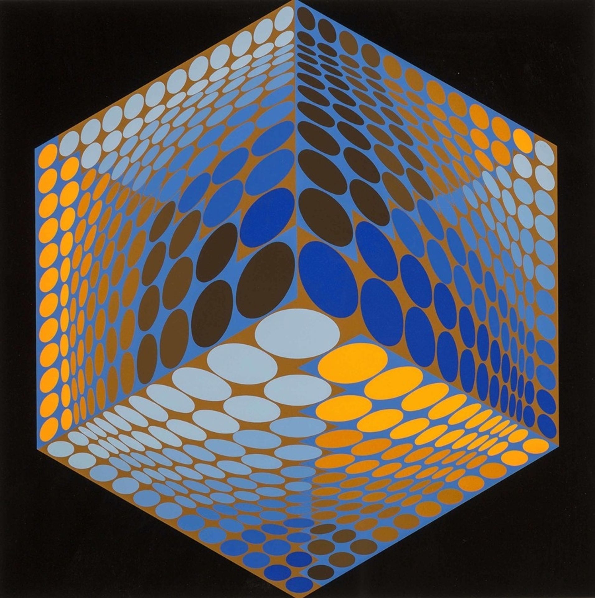 Paris-Tokyo #6 by Victor Vasarely