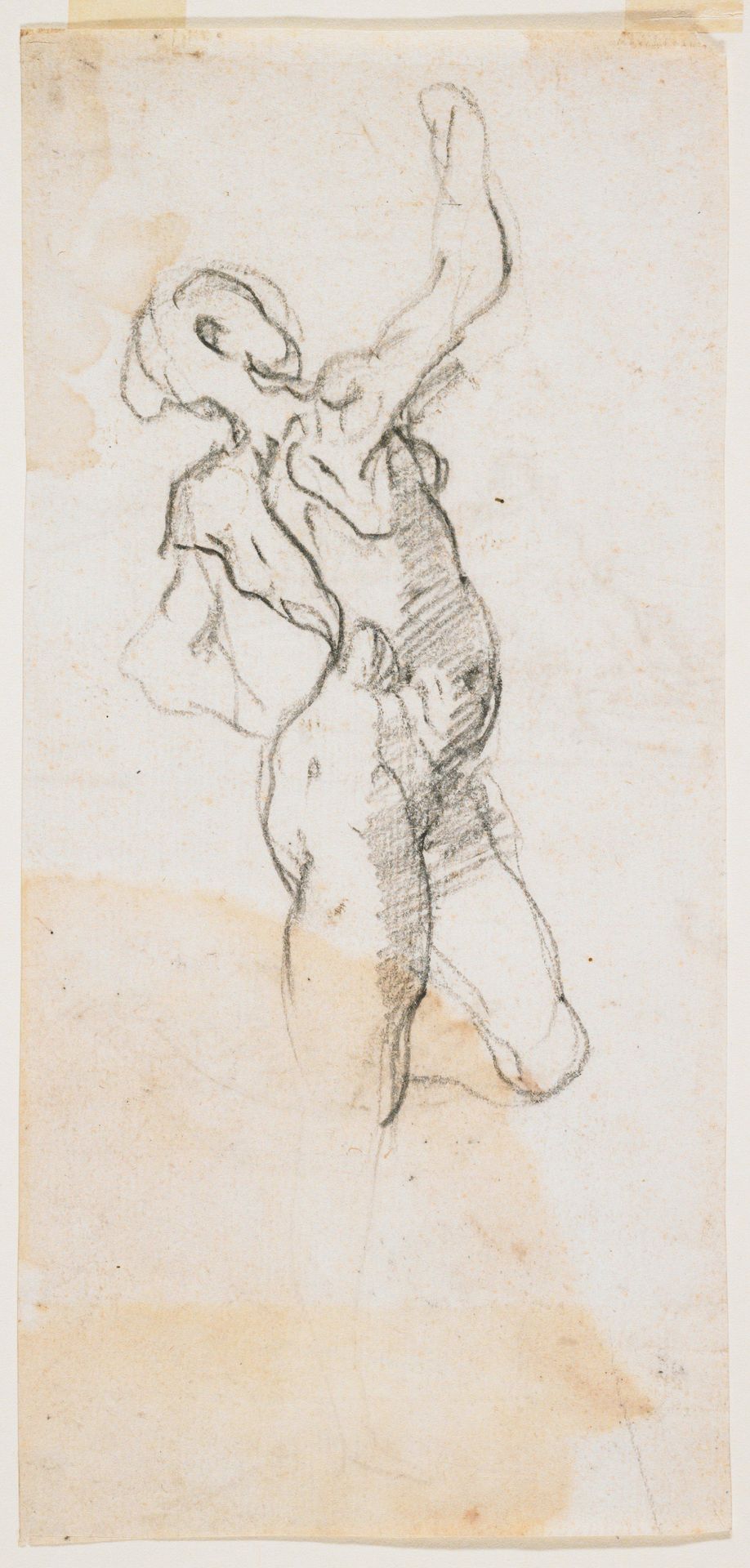 Twisting Nude (recto) by Ferraù Fenzoni