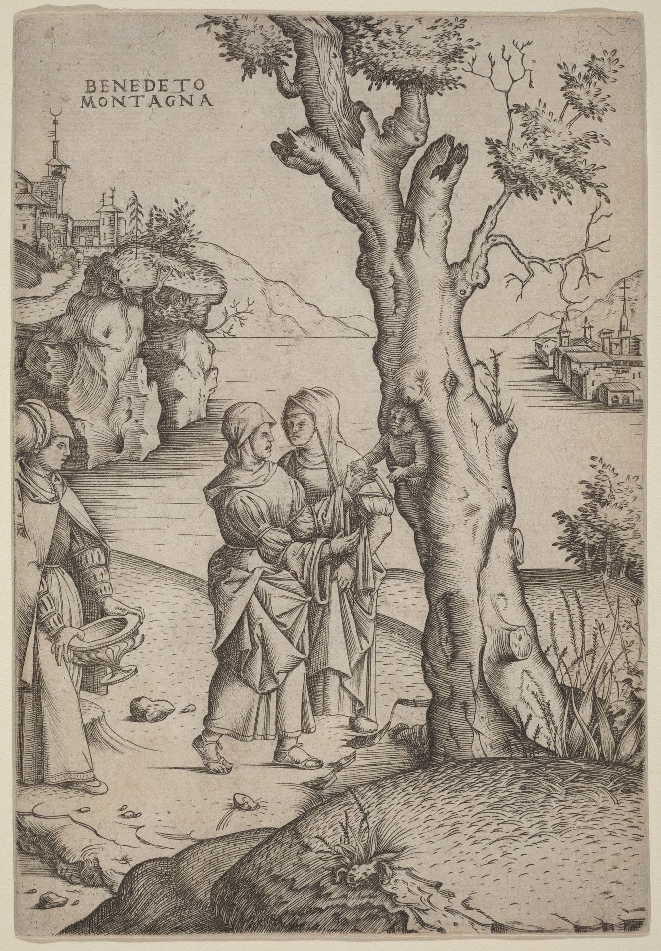 Birth of Adonis by Benedetto Montagna