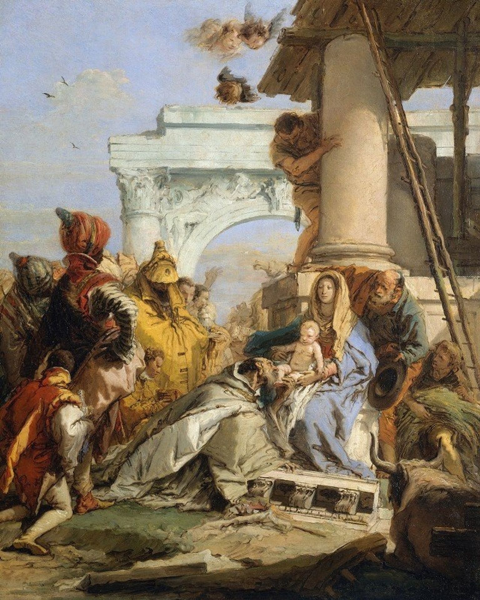 The Adoration of the Magi by Giovanni Battista Tiepolo