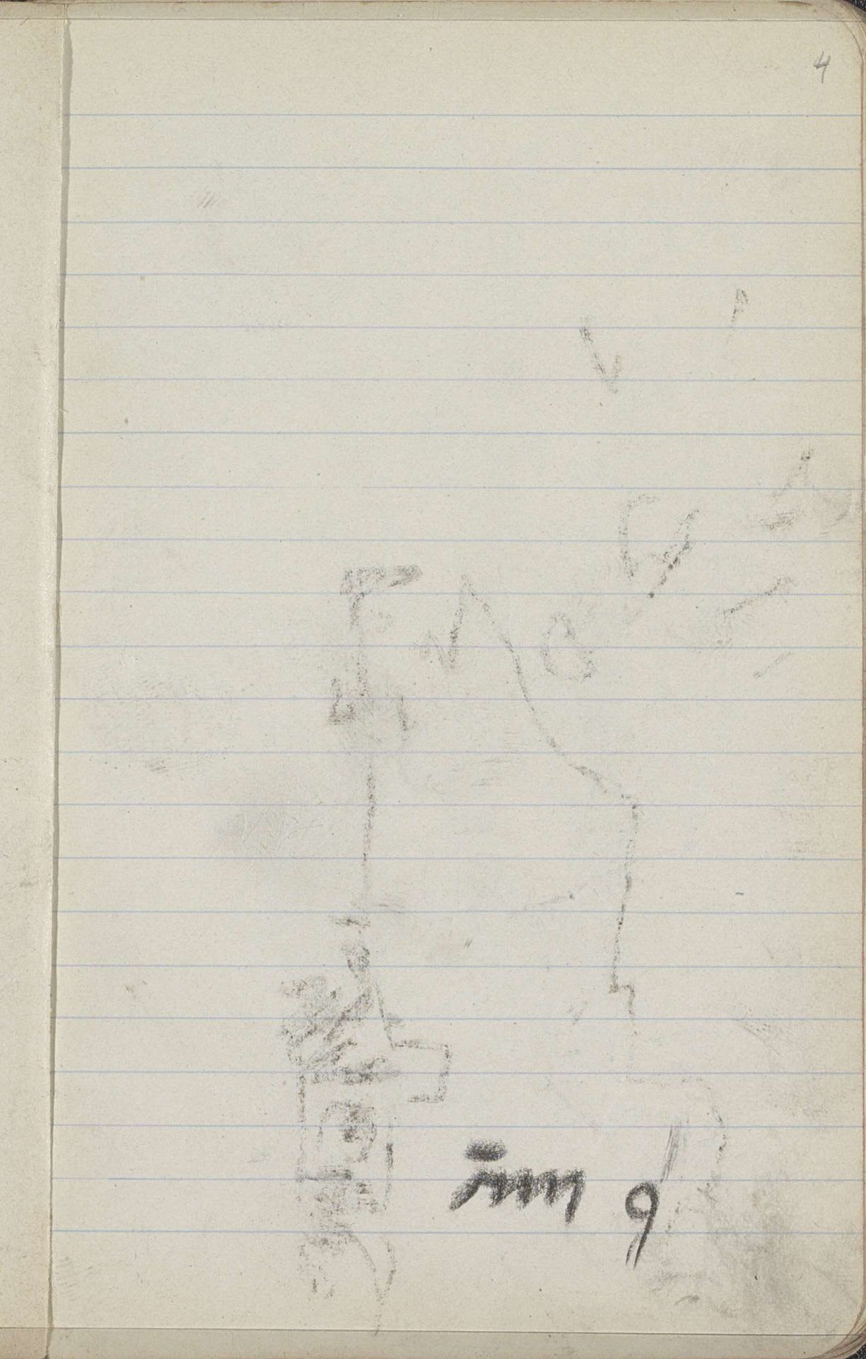 Annotatie by George Hendrik Breitner
